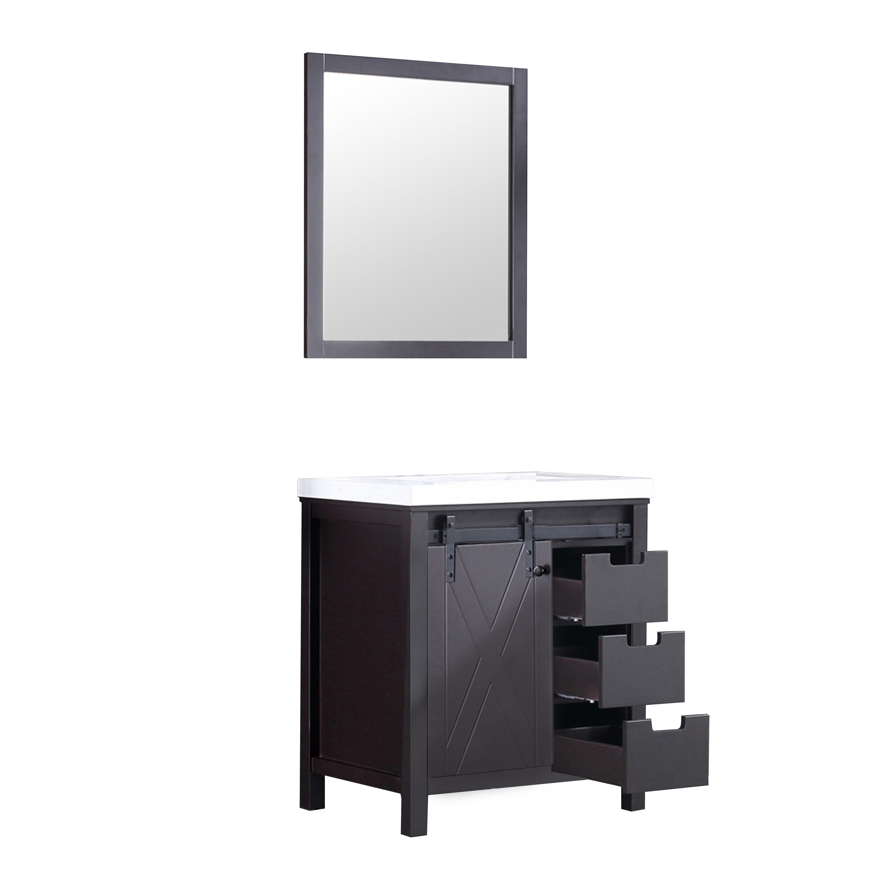 Lexora LM342230SCCSM28 Bath-Vanity-Combo - View #12