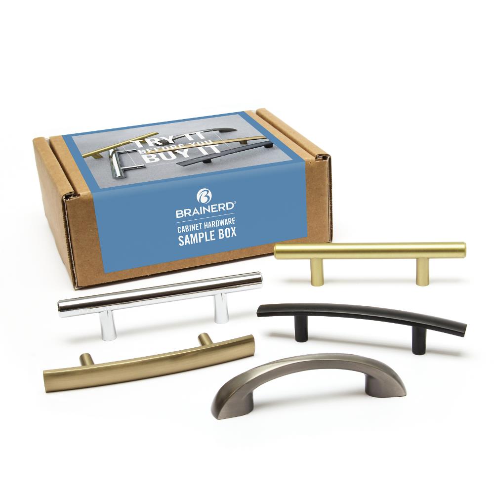Brainerd TRENDP-MIX-R Trend Pulls Center to Center Drawer Pulls