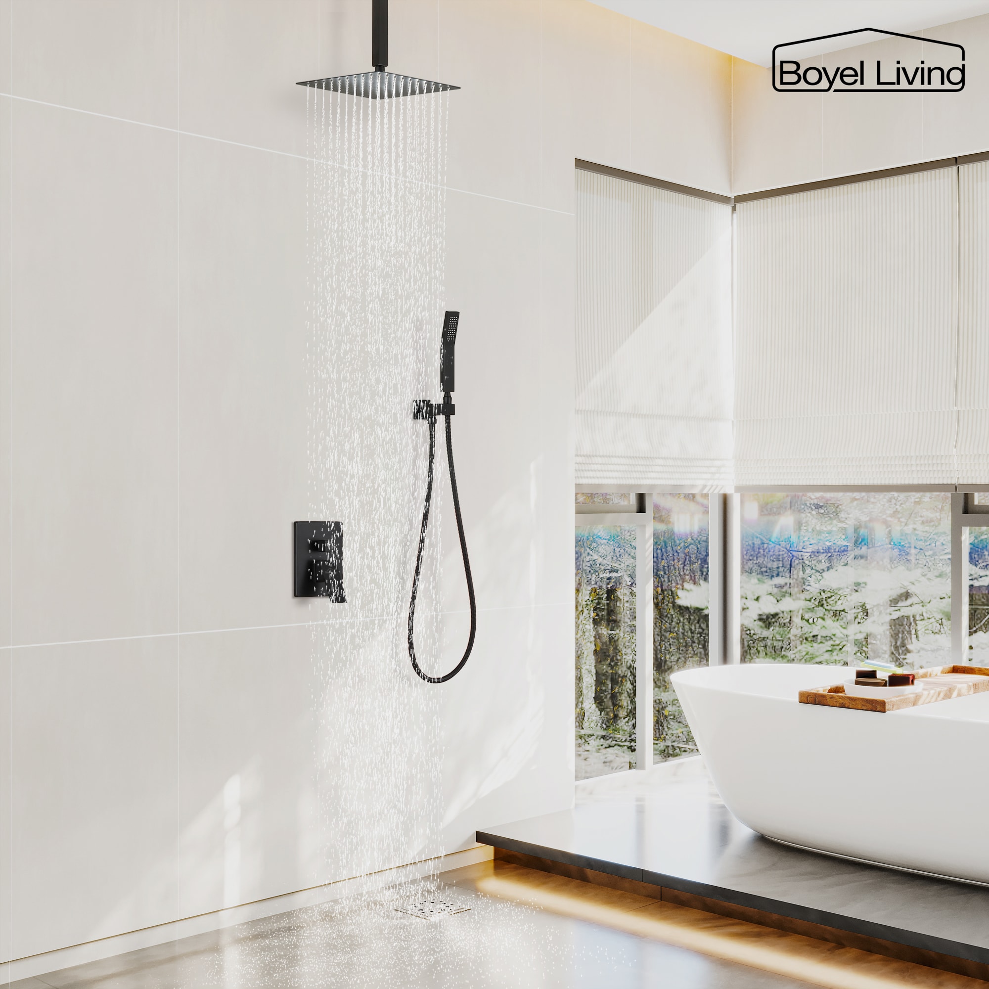 Clihome RB0711 Showerhead-Bar-Panels - View #3