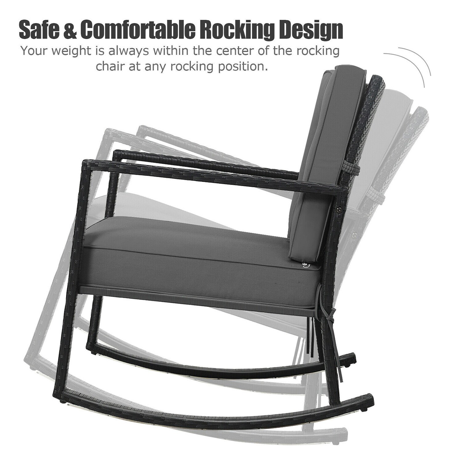 Forclover HYFC-6722GR Patio-Chairs - View #7