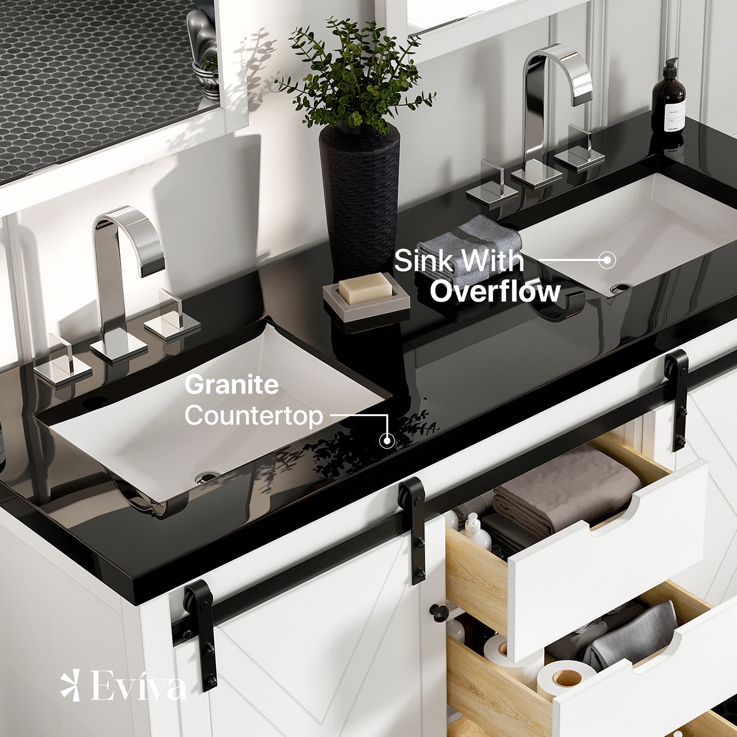 Eviva EVVN529-60WH Bath-Vanity-Combo - View #4