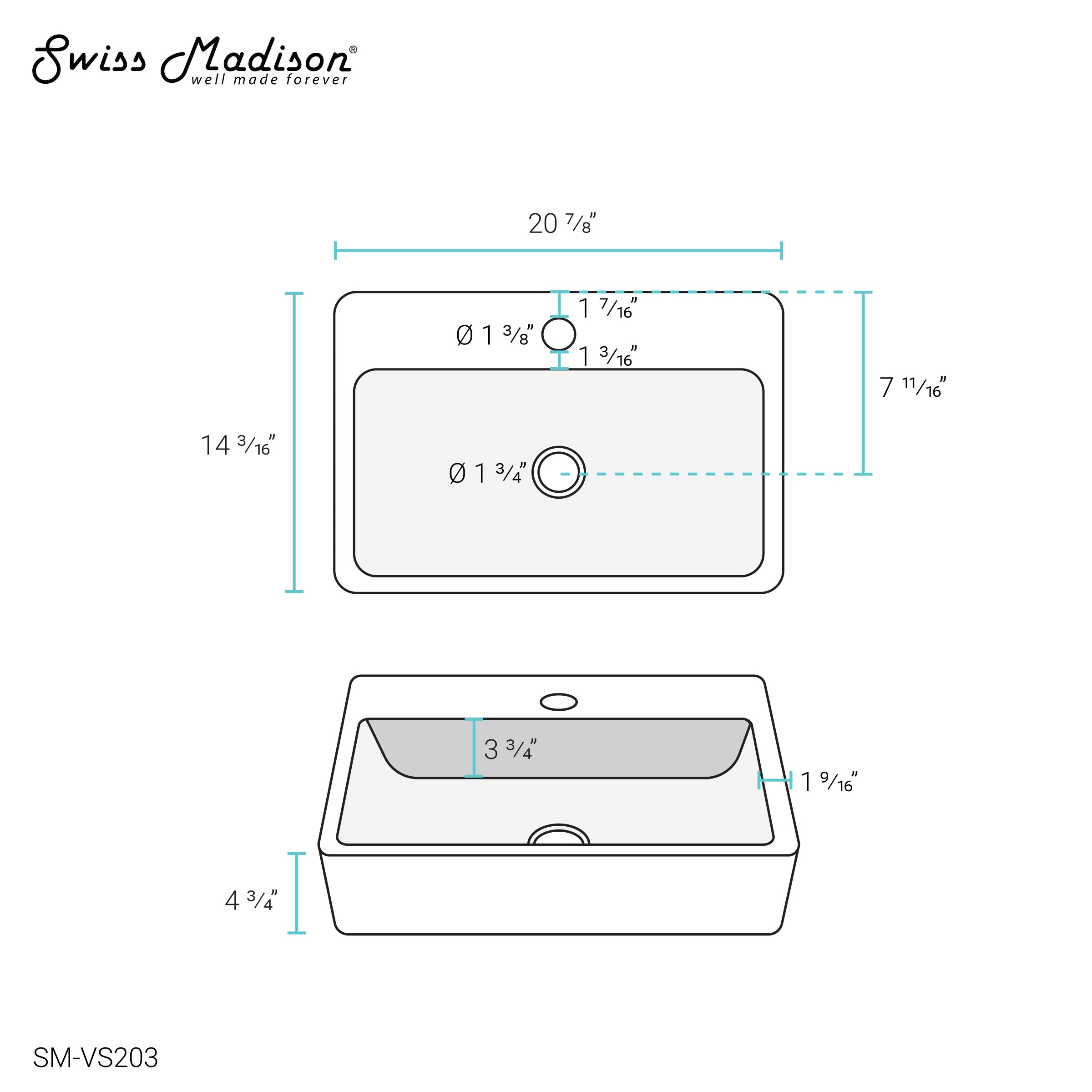 Swiss Madison SM-VS203 Bath-Sink - View #16