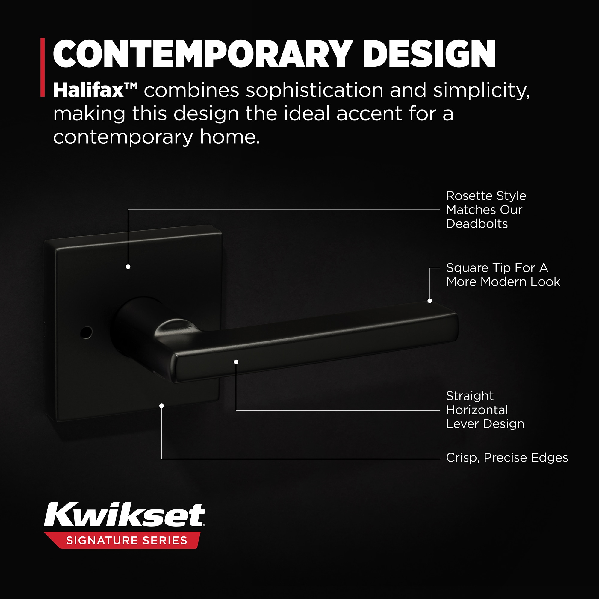 Kwikset Signature Series 730HFL SQT 514 CP Door-Handles - View #3