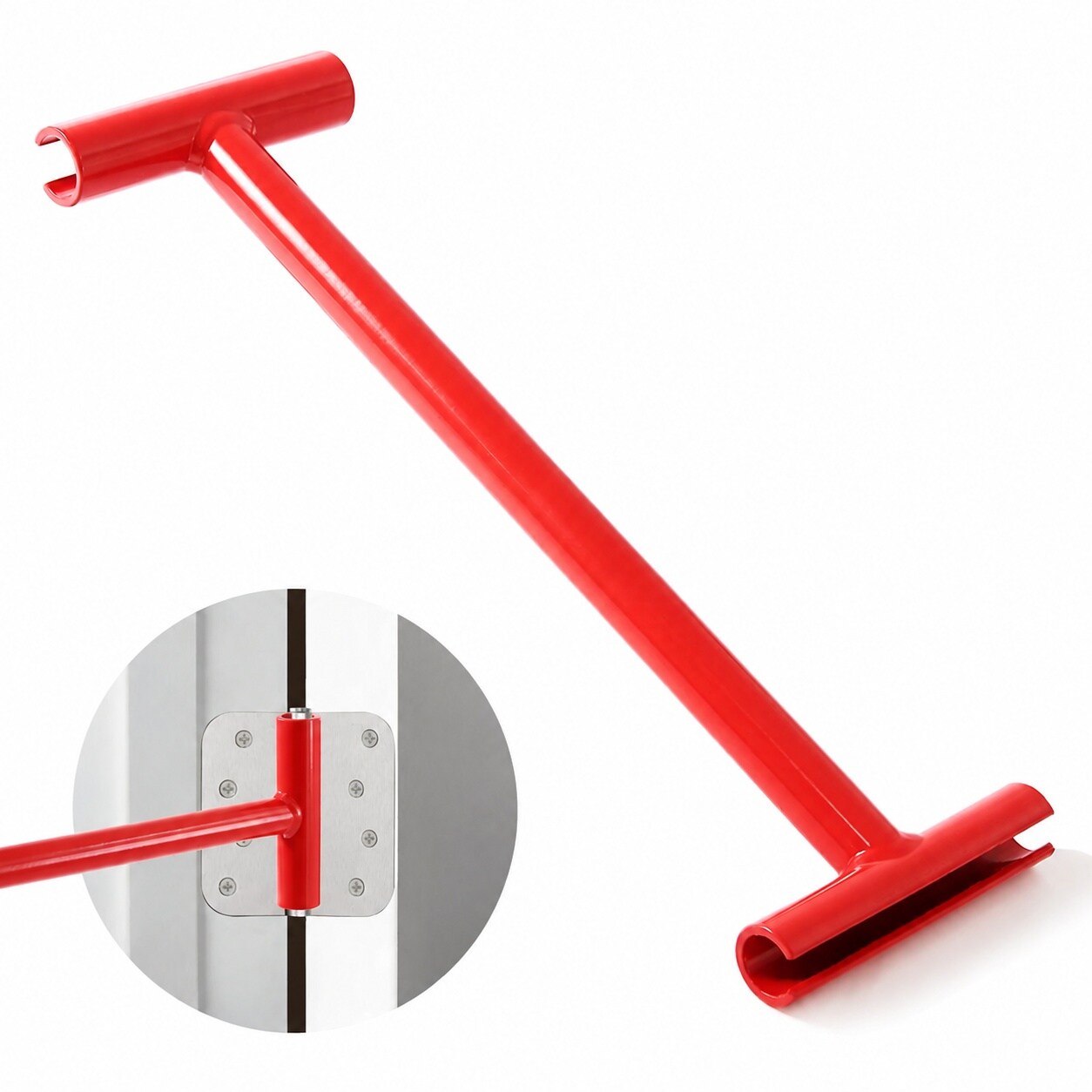 Ahfiwaso  Door Hinge Adjustment Tool Heavy Duty Steel Hinge Gap Adjusting Wrench for Commercial Fire and Security Doors Fits 134 and 180 Gauge