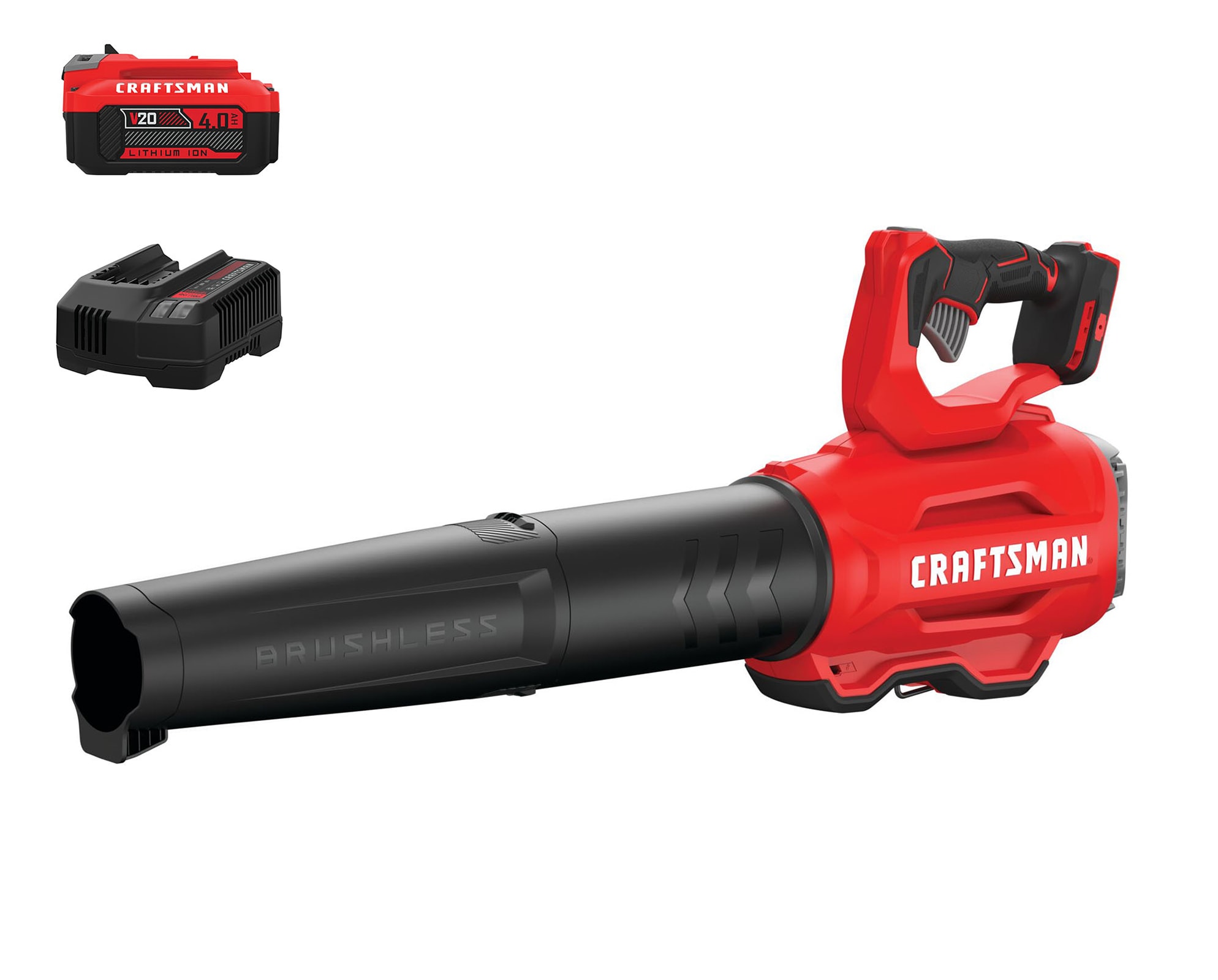 CRAFTSMAN V20 20-volt Max 350-CFM 100-MPH Battery Handheld Leaf Blower (Battery Included and Charger Not Included) CMCBL720M1 Sansujyuku sansujyuku.com