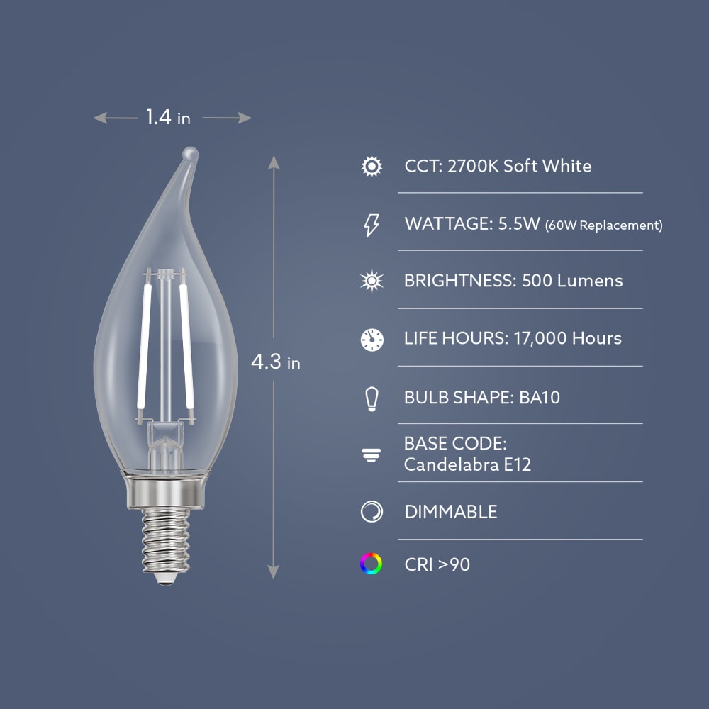 Utilitech LCFC60/927CA/WFIL/2 Led-Lights - View #10