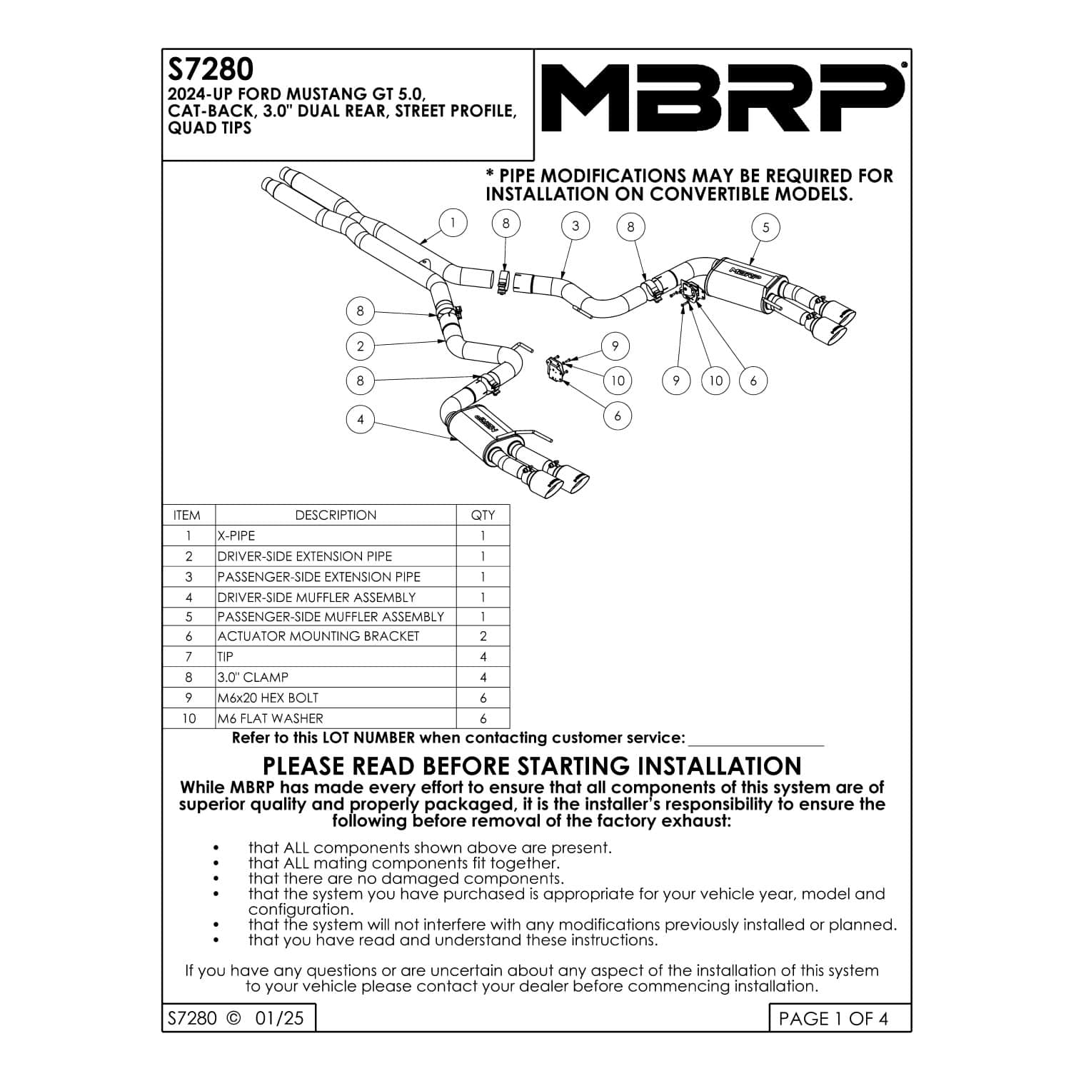 MBRP S72803CF Exterior-Car-Acc - View #2