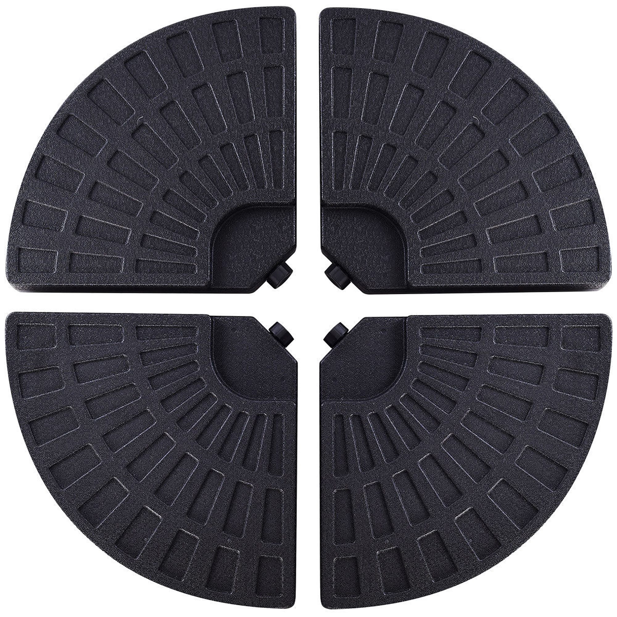 Costway OP3507NEW Black Patio Umbrella Base