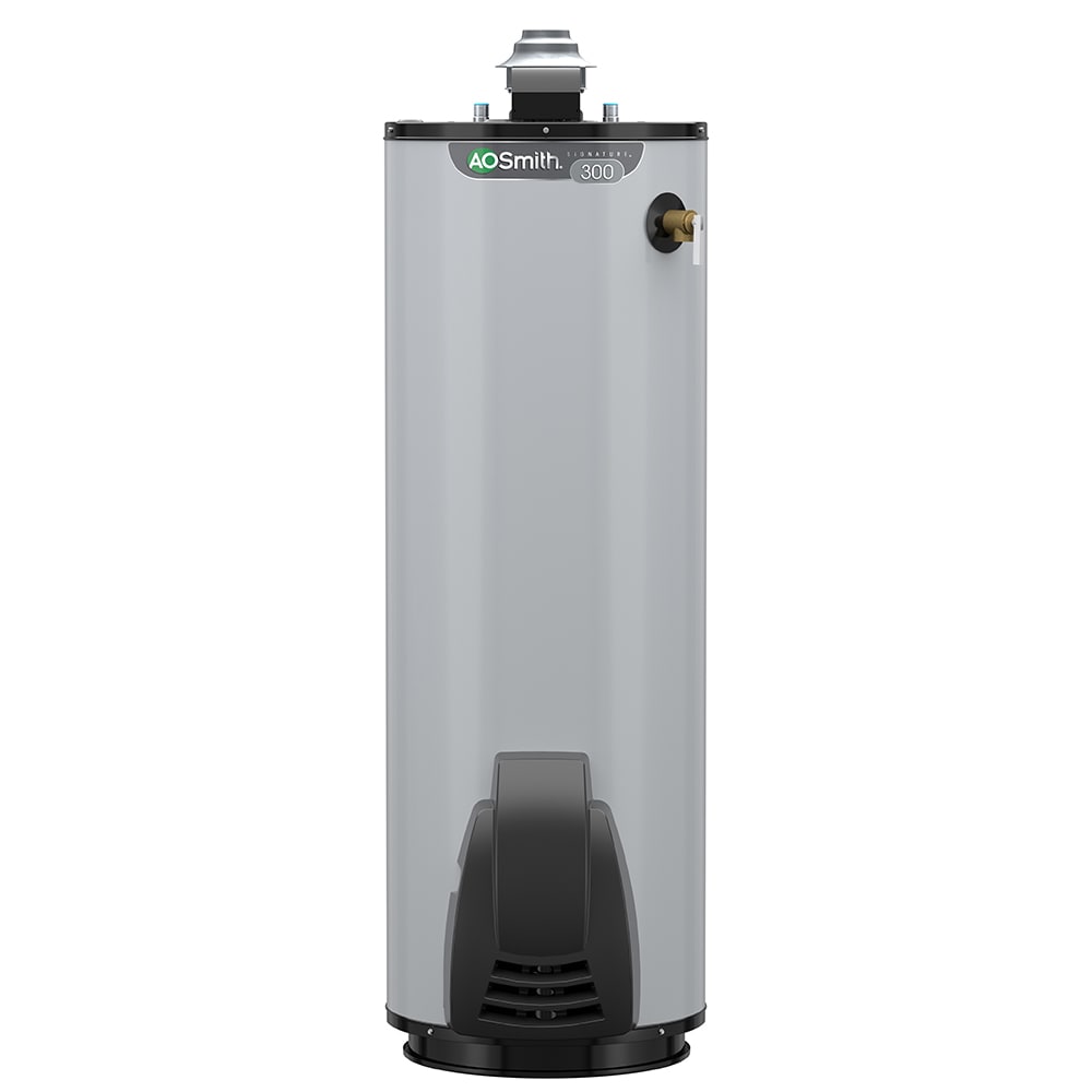 Signature 300 50-Gallons Tall 12-year Limited 40000-BTU Natural Gas Water Heater | - A.O. Smith G12-UFDT5040NV