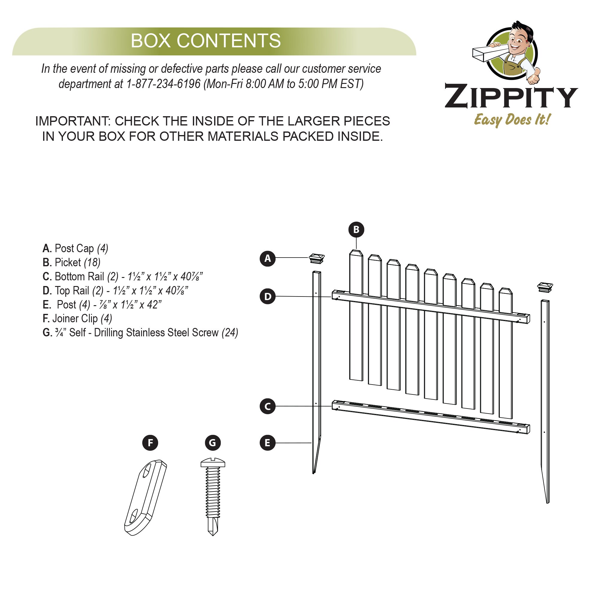 Zippity Outdoor Products Bella Puppy and Garden 2 Panels 2.5-ft H x 3.5 ...