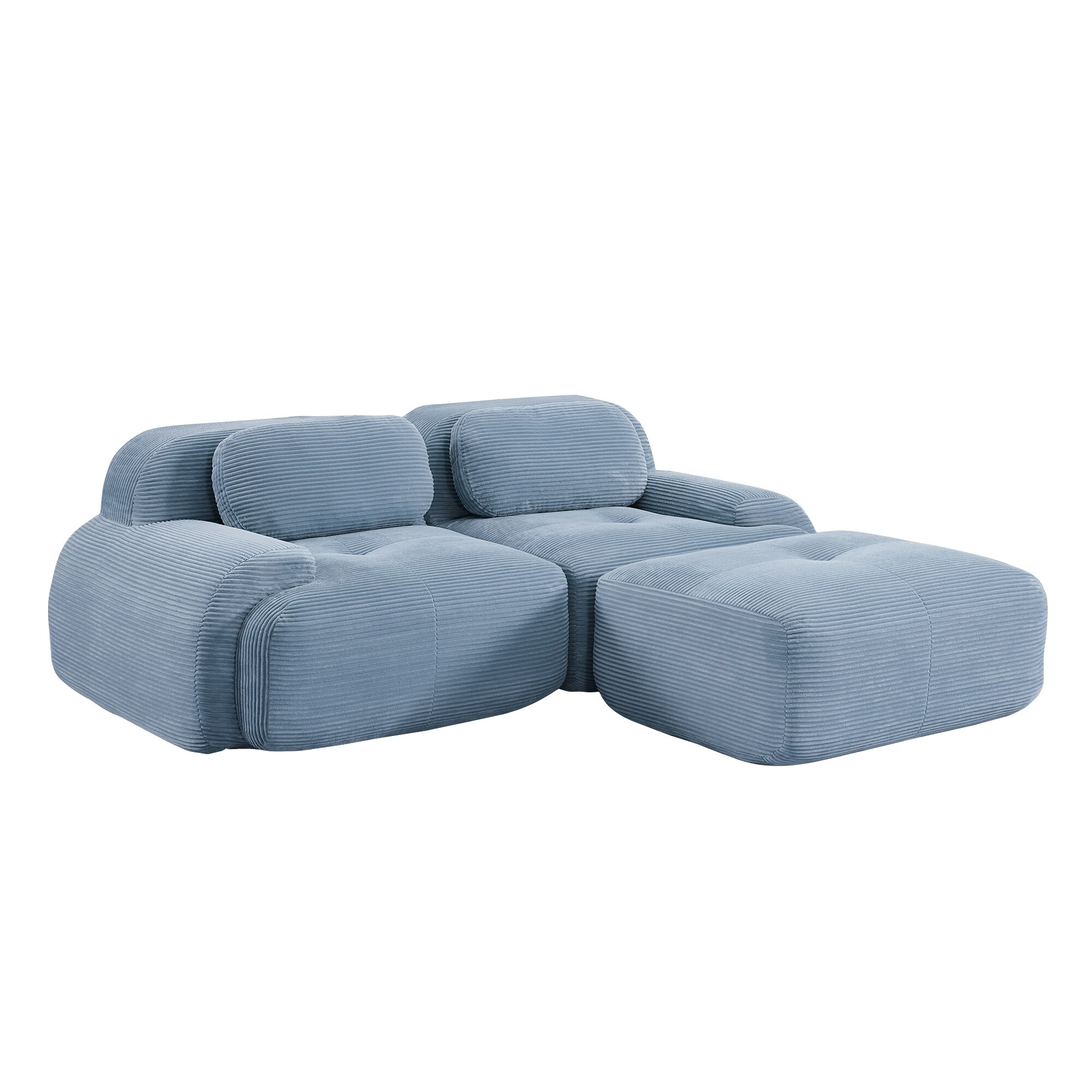 Homy Casa SMZO-KIY-BL Sofas-Loveseats - View #17