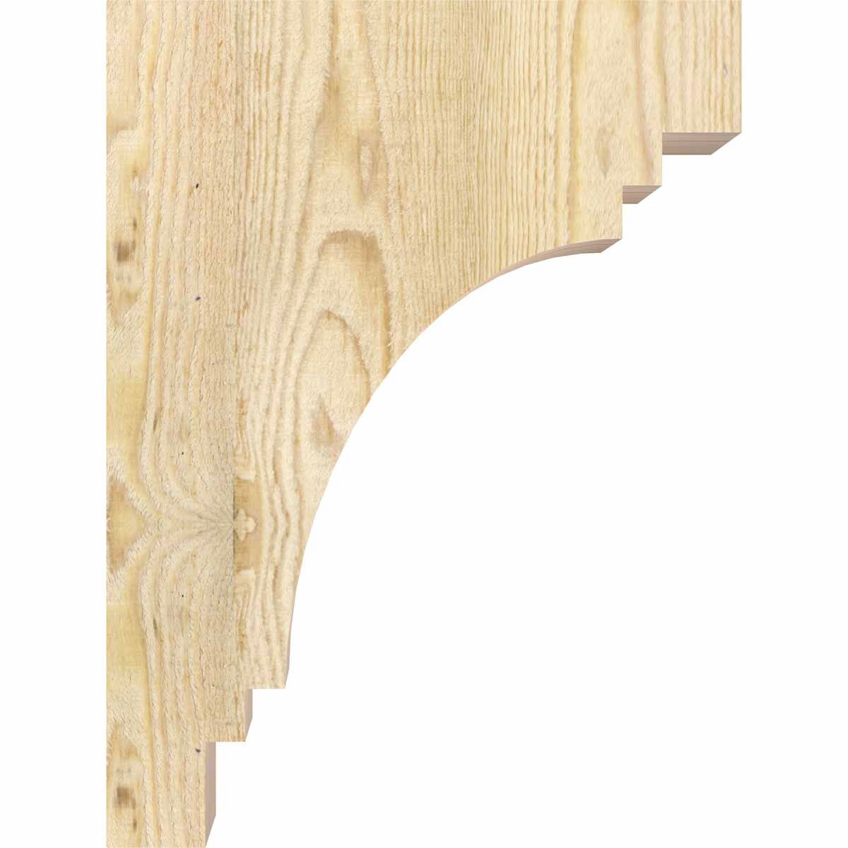 Ekena Millwork COR06X12X16PEC00RDF corbels - View #3