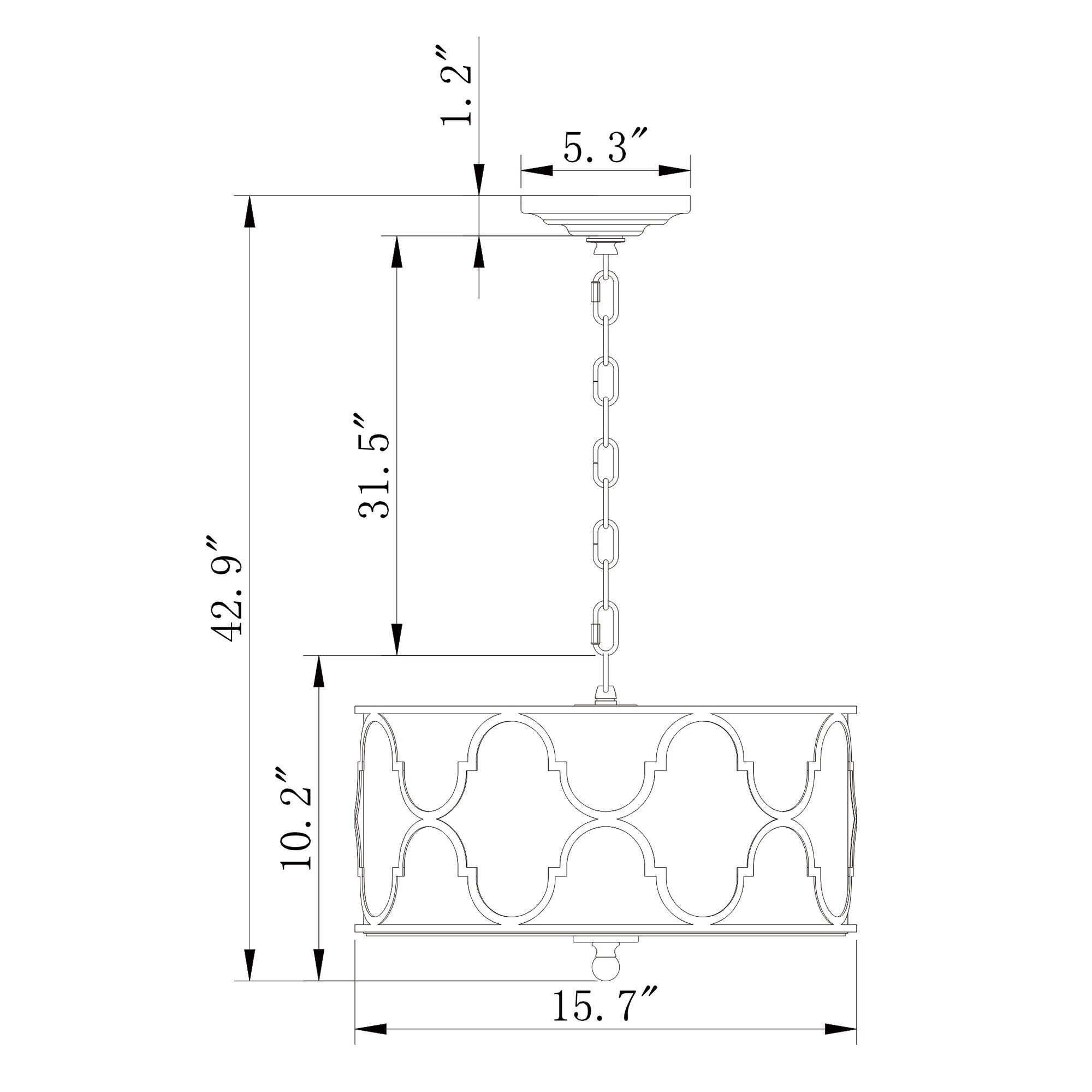 Home Accessories Inc HM162/3 b090015 - View #4