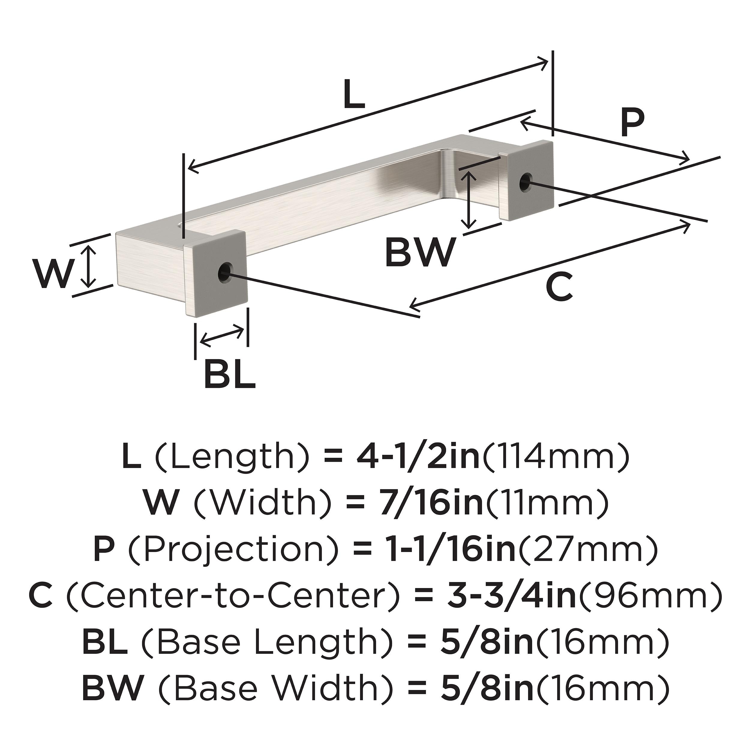 Amerock 10BX37031G10 Cabinet-Pulls - View #4