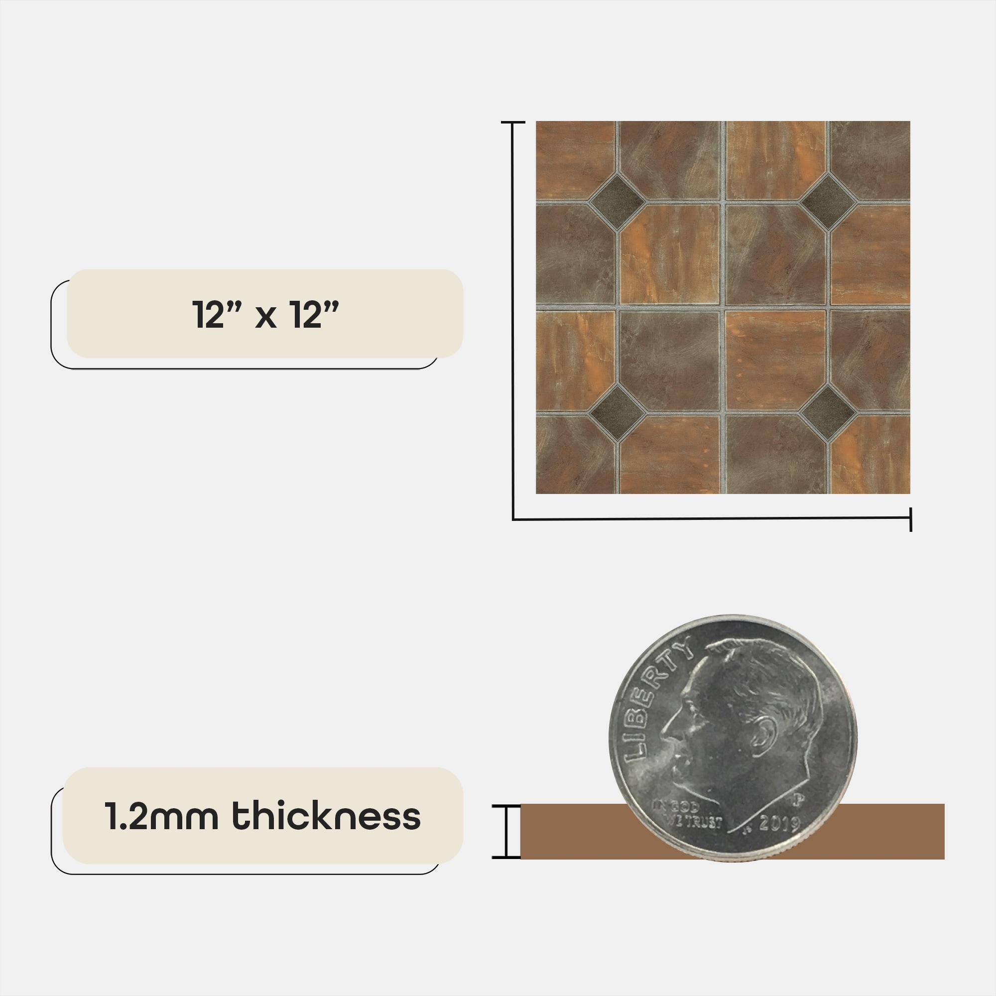 Achim STT1M32645 Vinyl-Tiles - View #5