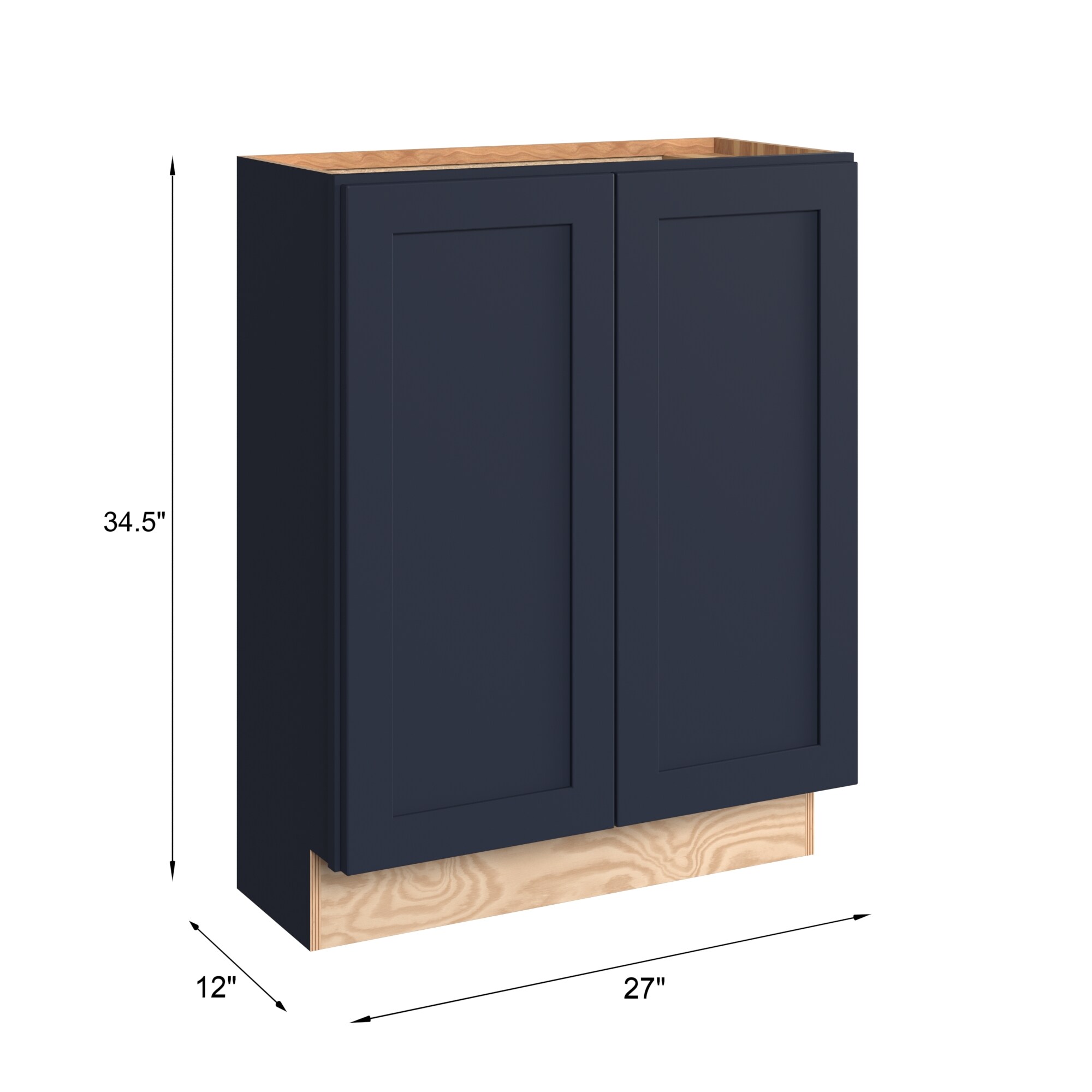 KraftMaid Momentum B2712.FHG77 Cabinets-Kitchen - View #3