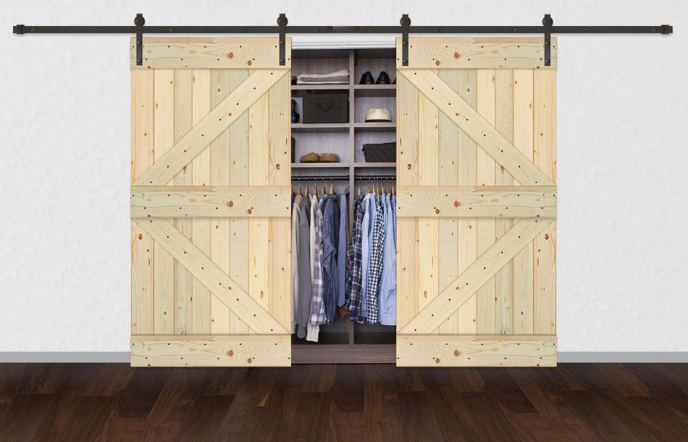 Creative Entryways BPUP2100-7284-10B Barn-Doors - View #2