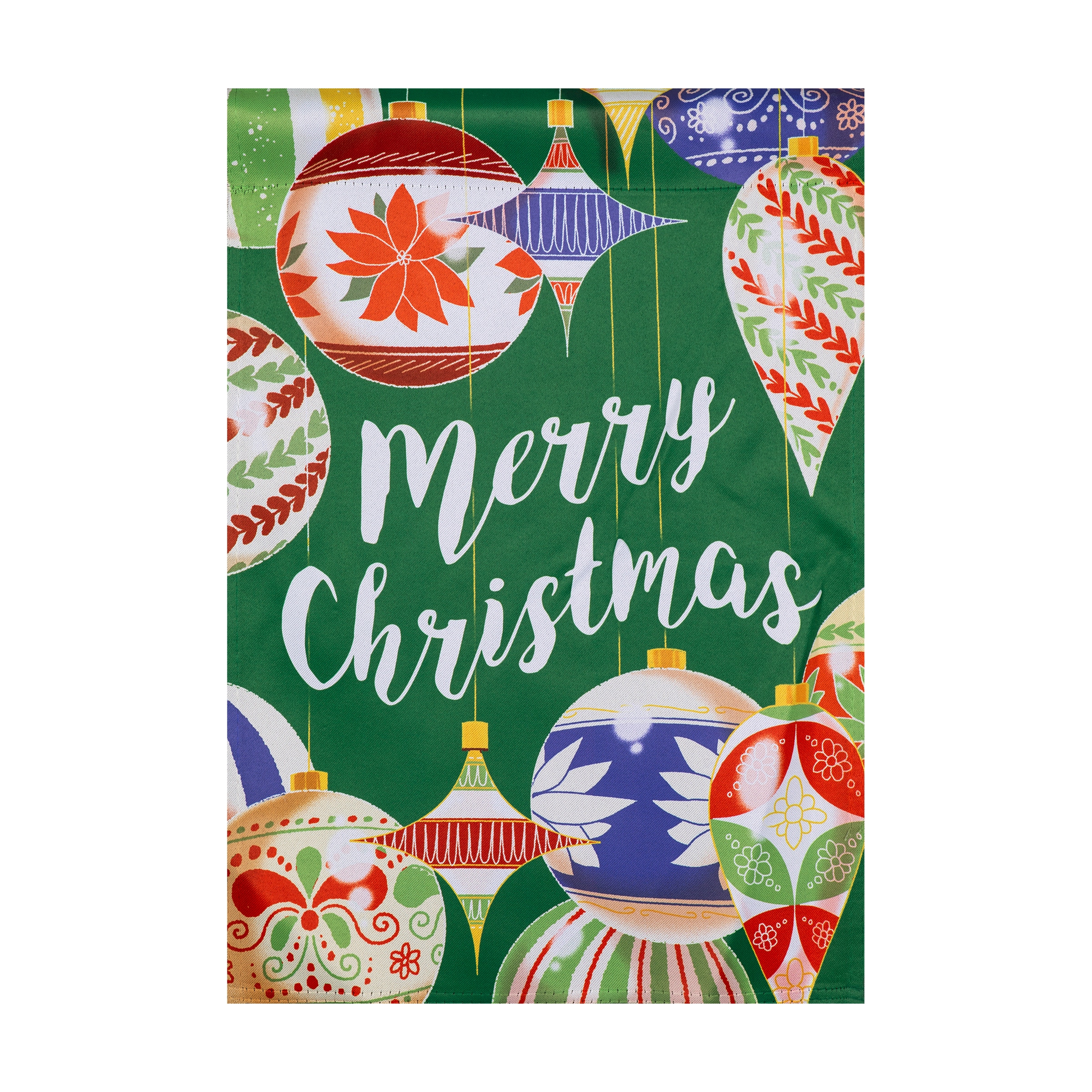 Style Selections ZLW14S12880 1-ft W x 1.5-ft H Christmas Garden flag