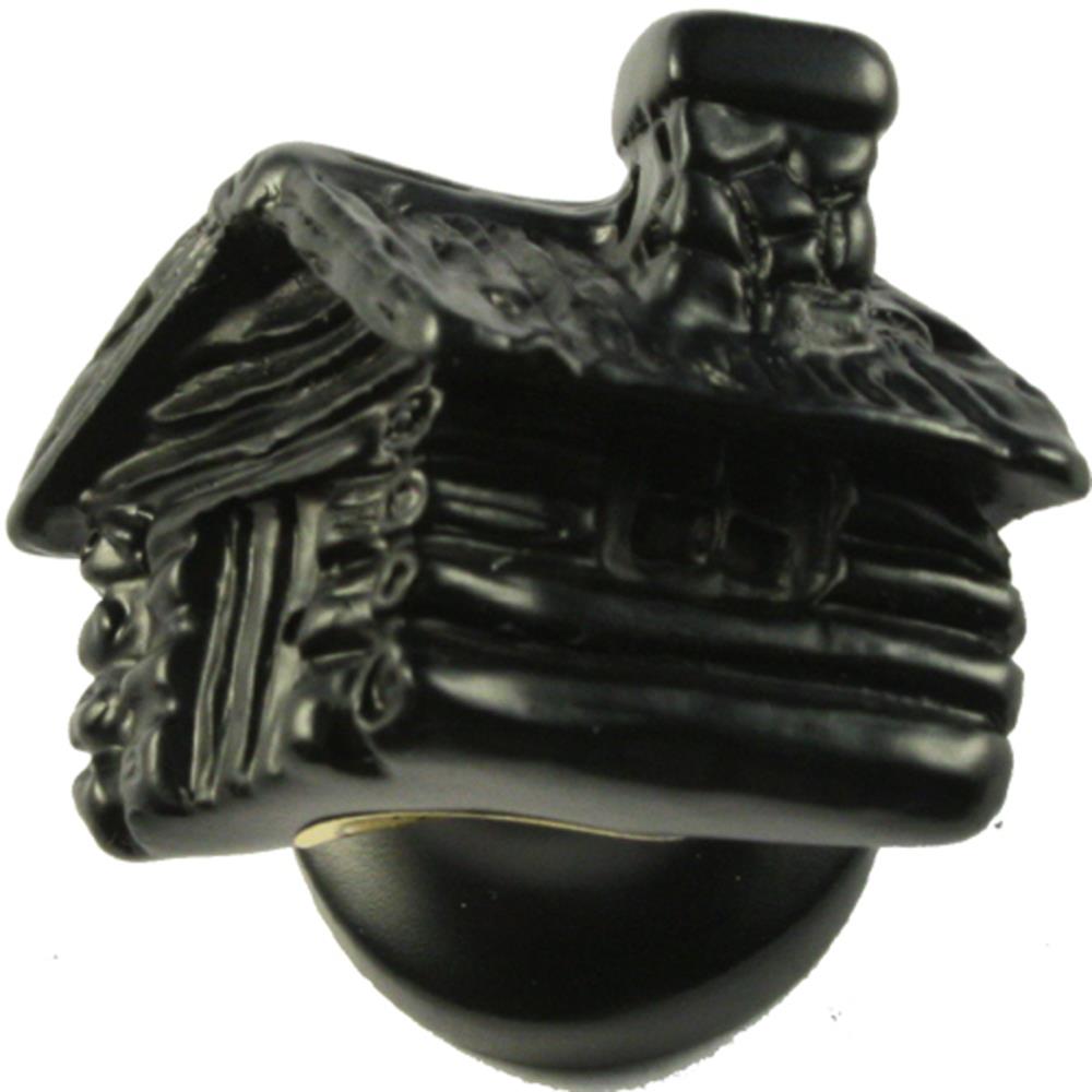 Sierra Lifestyles 681328 Black Novelty Rustic Cabinet Knob