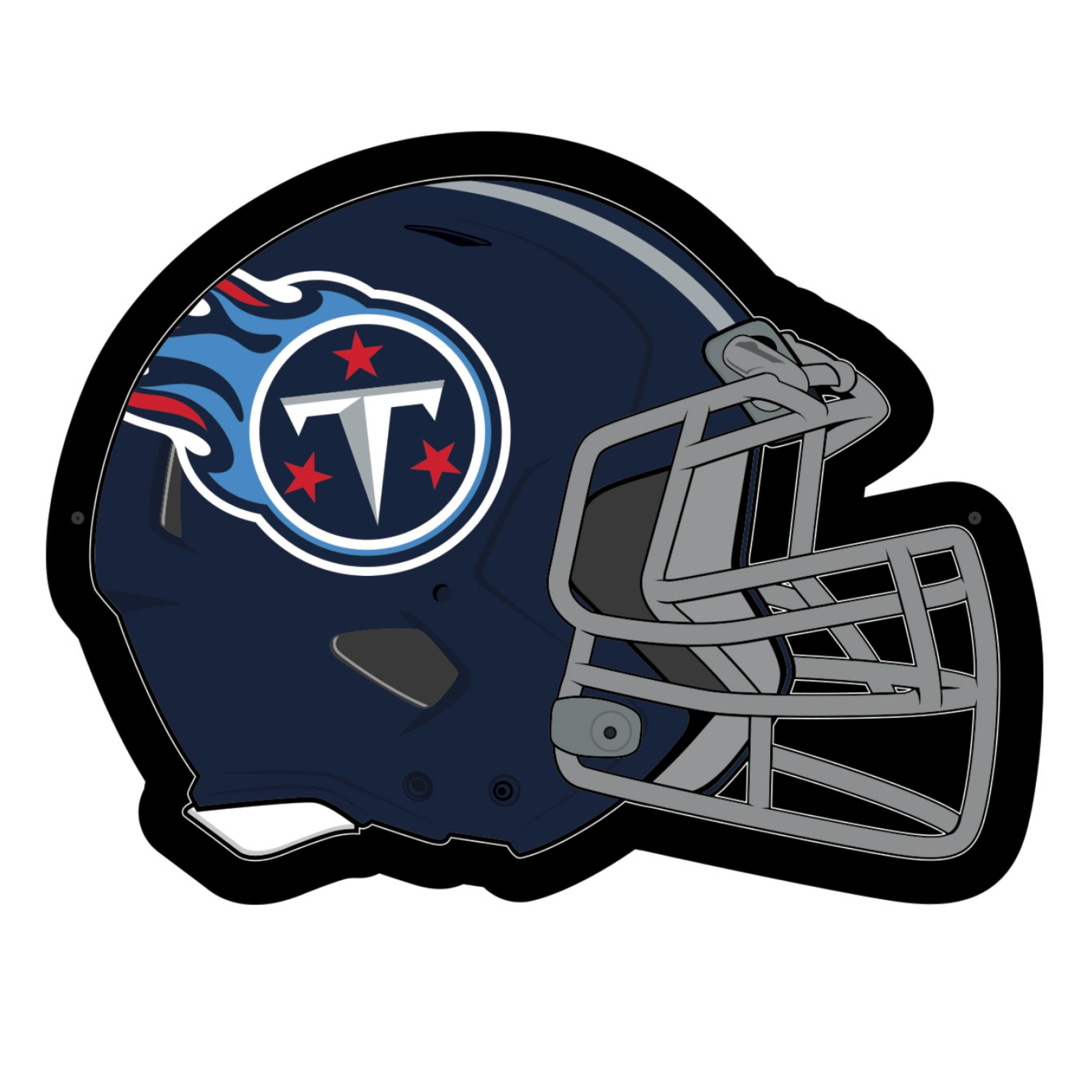 Evergreen 8LED3830HMT Tennessee Titans 19.41-in W x 15-in H Acrylic Sports Wall Phrases Wall accent