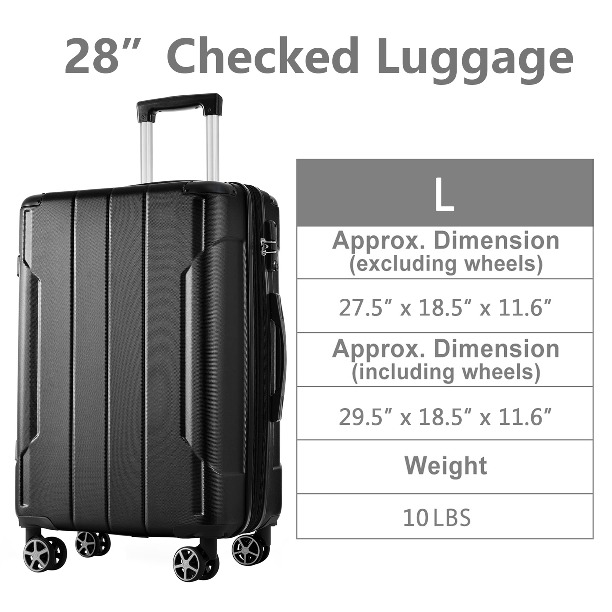 Bybafun YD9500002 Luggage-And-Luggage-Sets - View #3