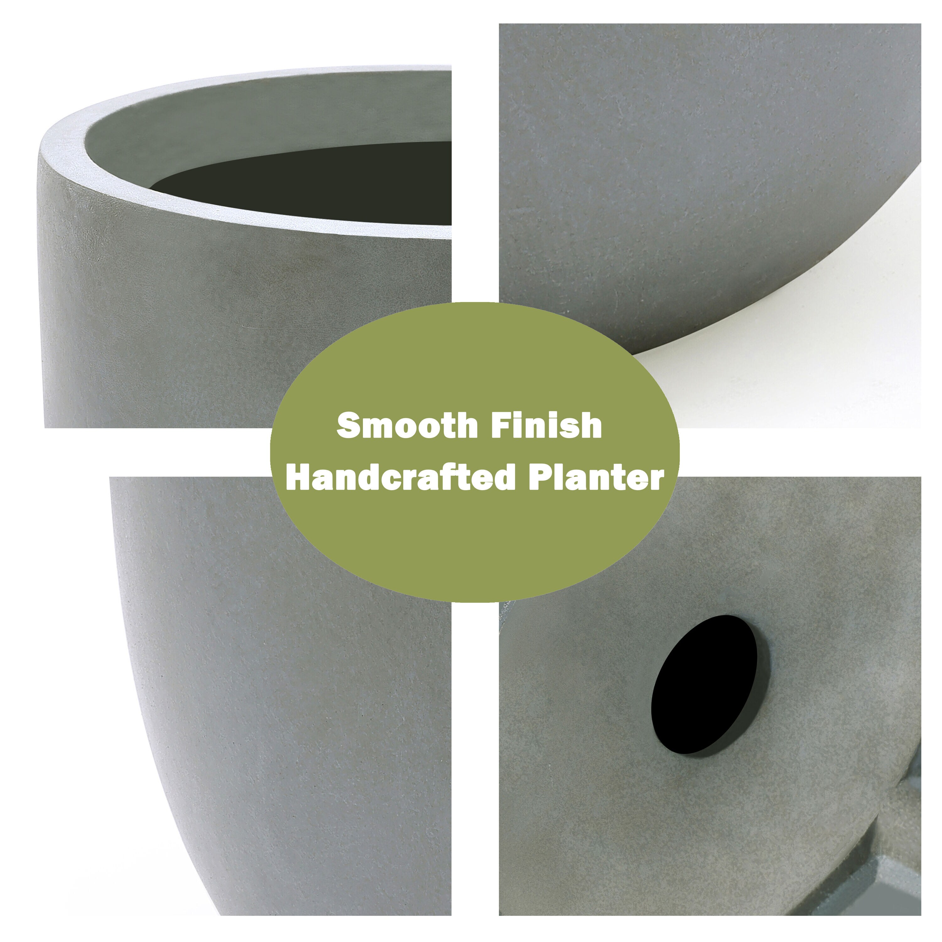 LuxenHome WH034-LGY Planter-Window-Box - View #11