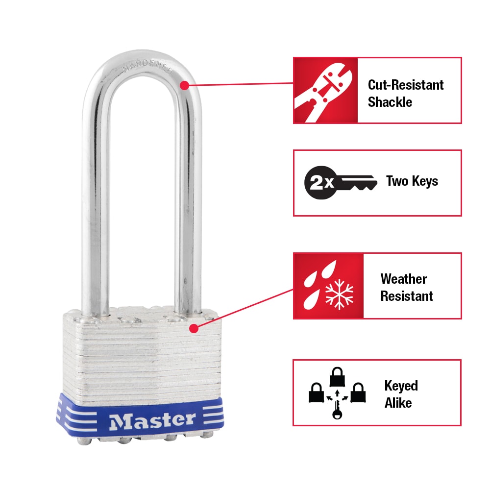 Master Lock 1TRILJ Padlocks-Locks-Cables - View #2