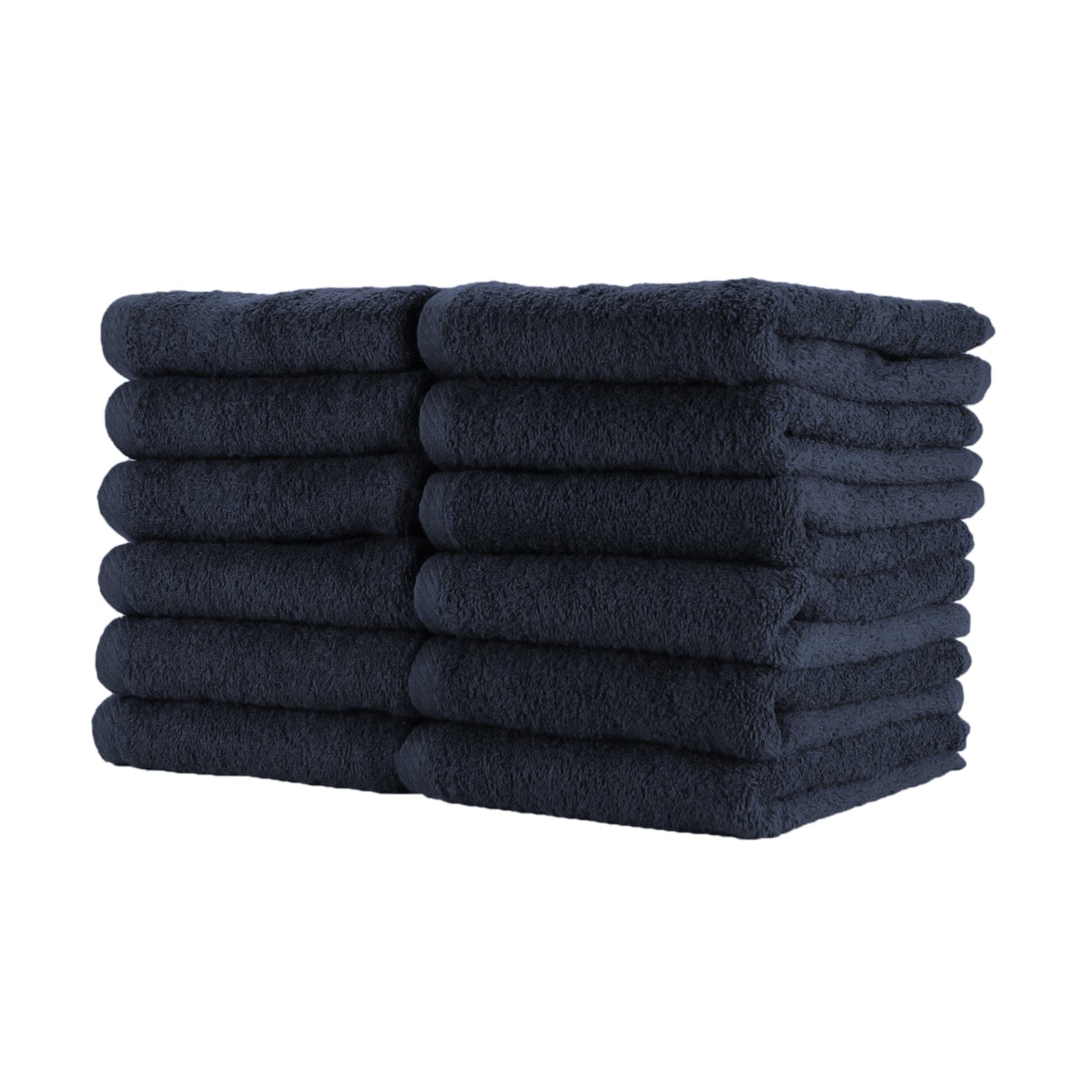 HOSPECO Cotton Jr. Salon Towel 16x27 Navy - Case of 180