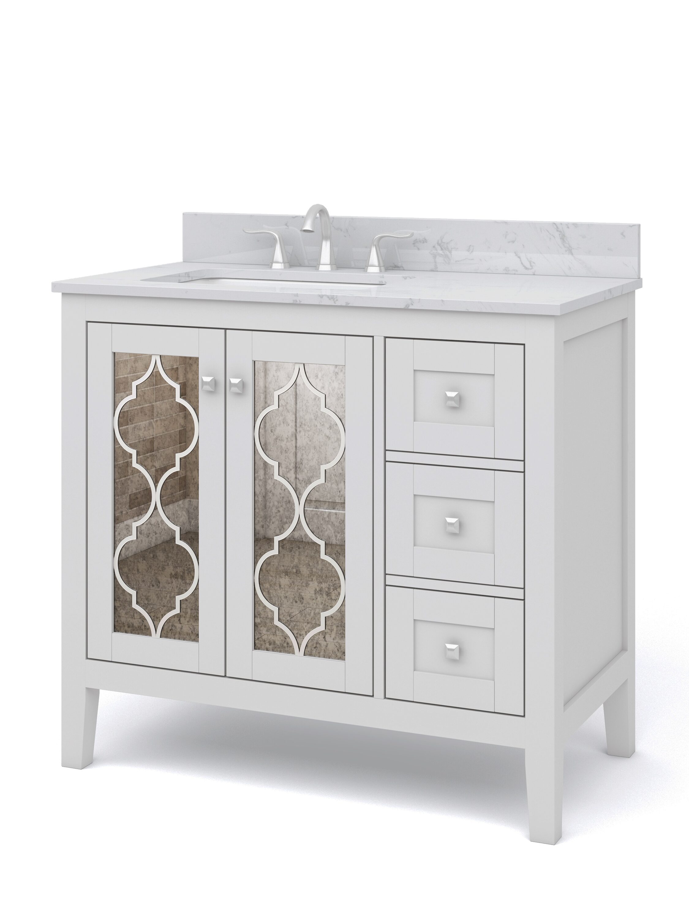 allen + roth WSLW36AWV Bath-Vanity-Combo - View #3