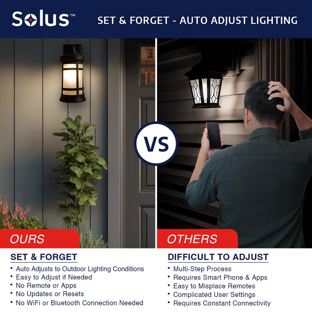 Solus WM-S50SF-BK-S Outdoor-Wall-Lighting - View #3