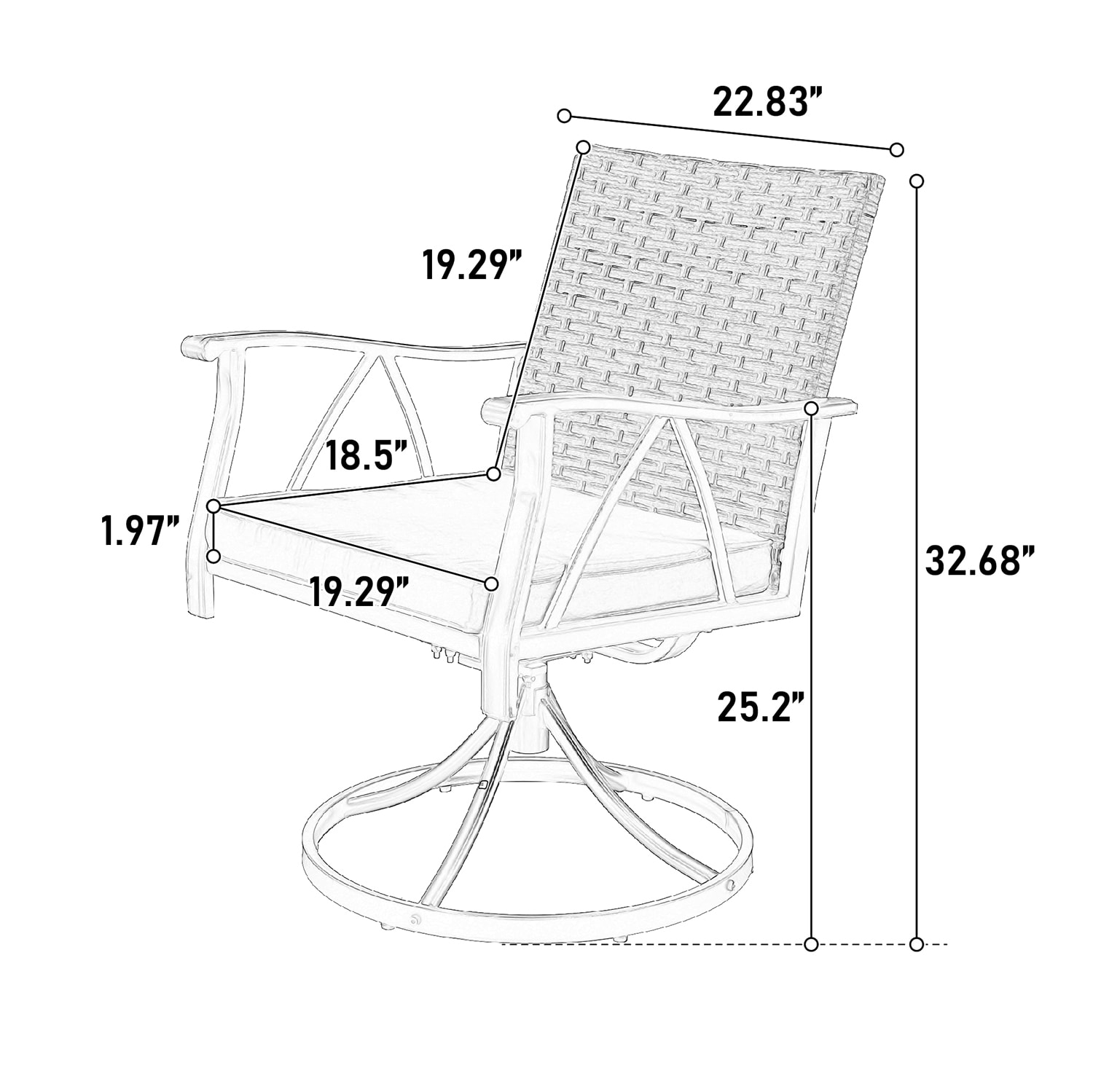 Mondawe MA-GC4135 Patio-Dining-Sets - View #8