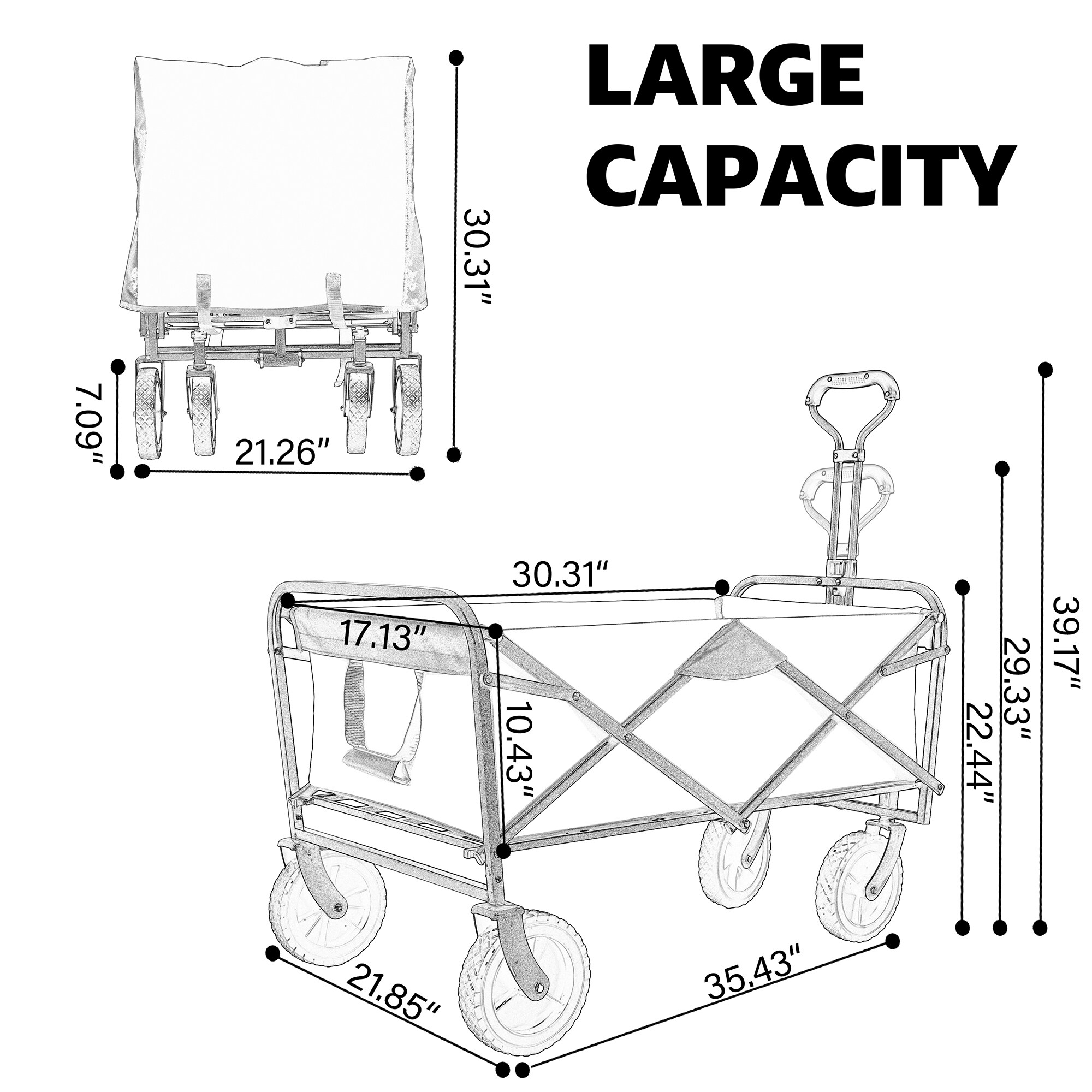 Bybafun YA1200011 Yard-Carts - View #3