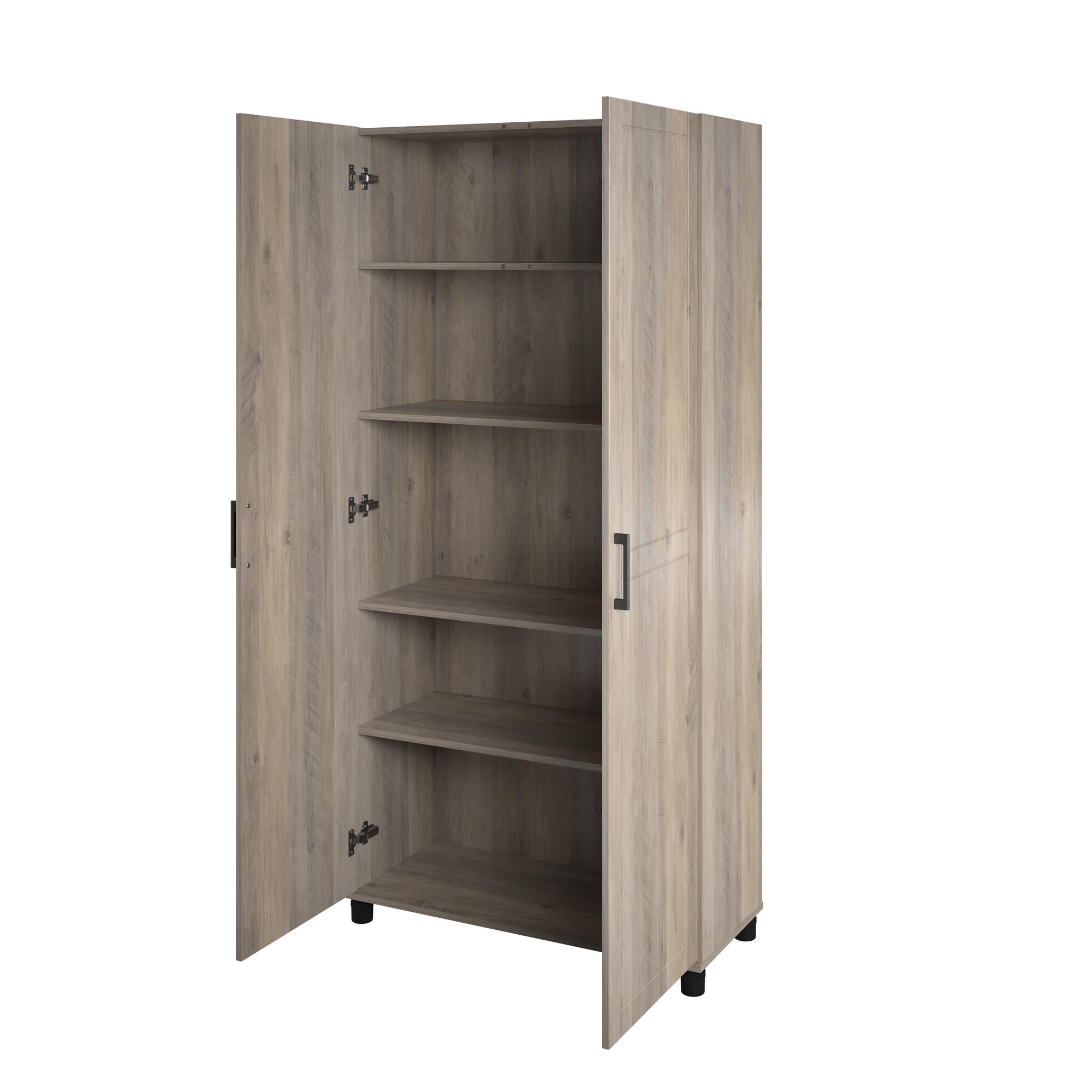 Ameriwood Home Callahan Composite Wood Freestanding Garage Cabinet in ...