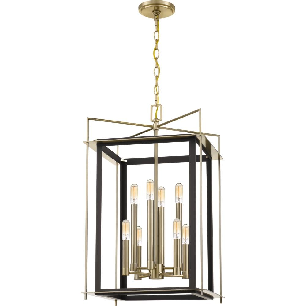 Quoizel ACT5208WT Architect 8-Light Western Bronze Transitional Chandelier