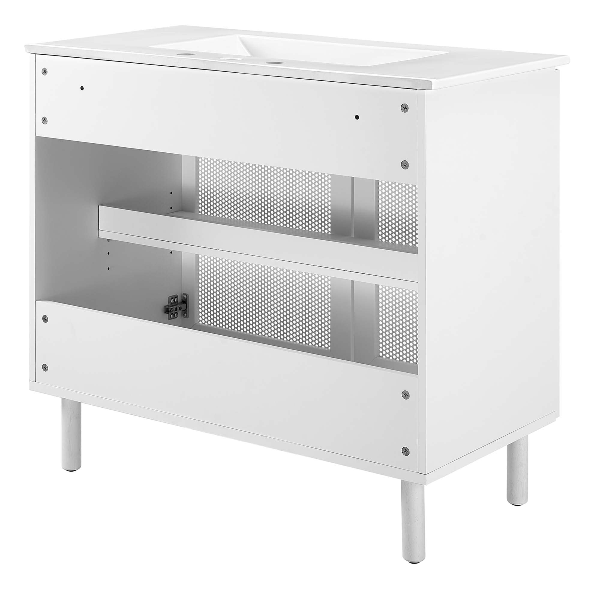 Modway EEI-6678-WHI-WHI Bath-Vanity-Combo - View #7