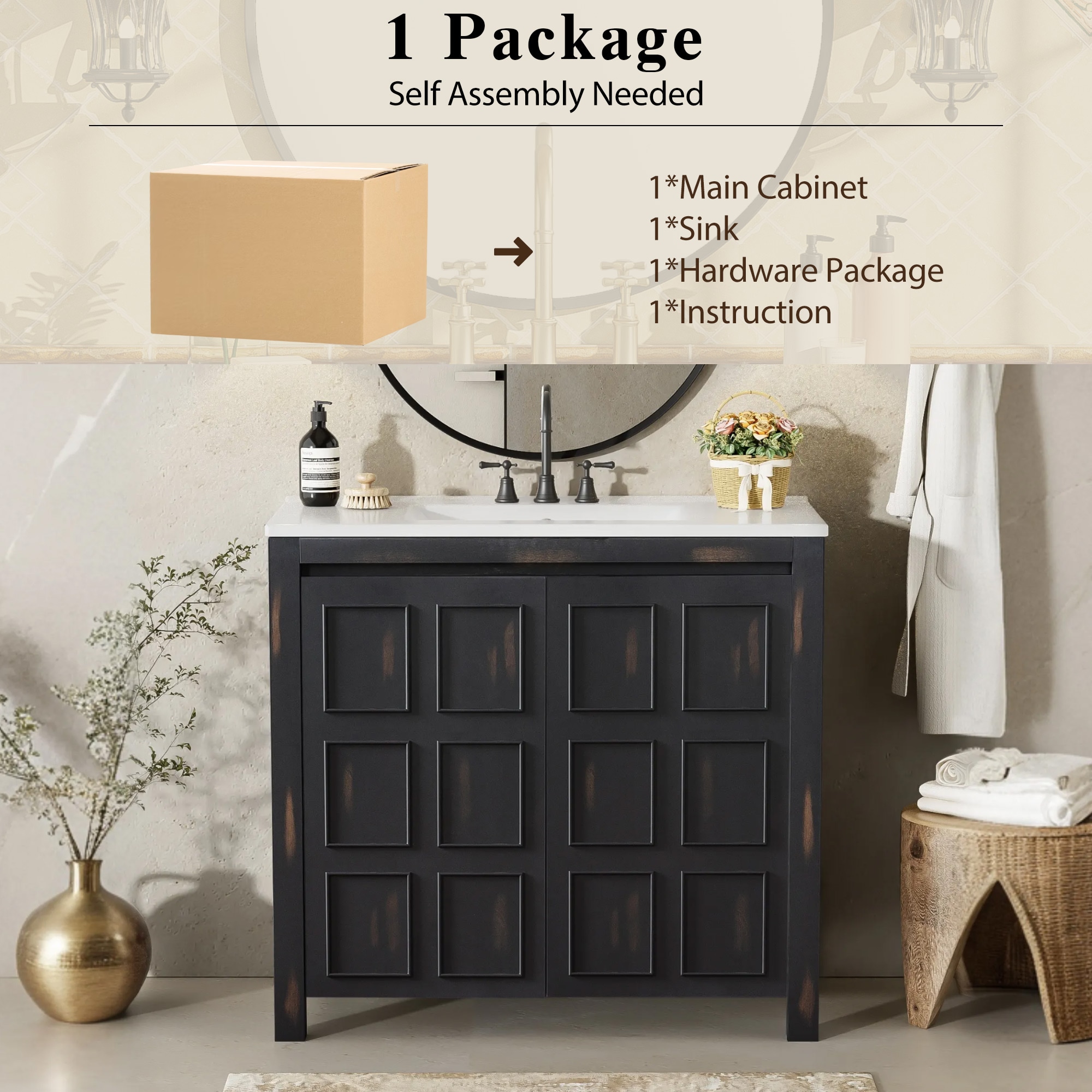 GDFStudio 330453 Bath-Vanity-Combo - View #9