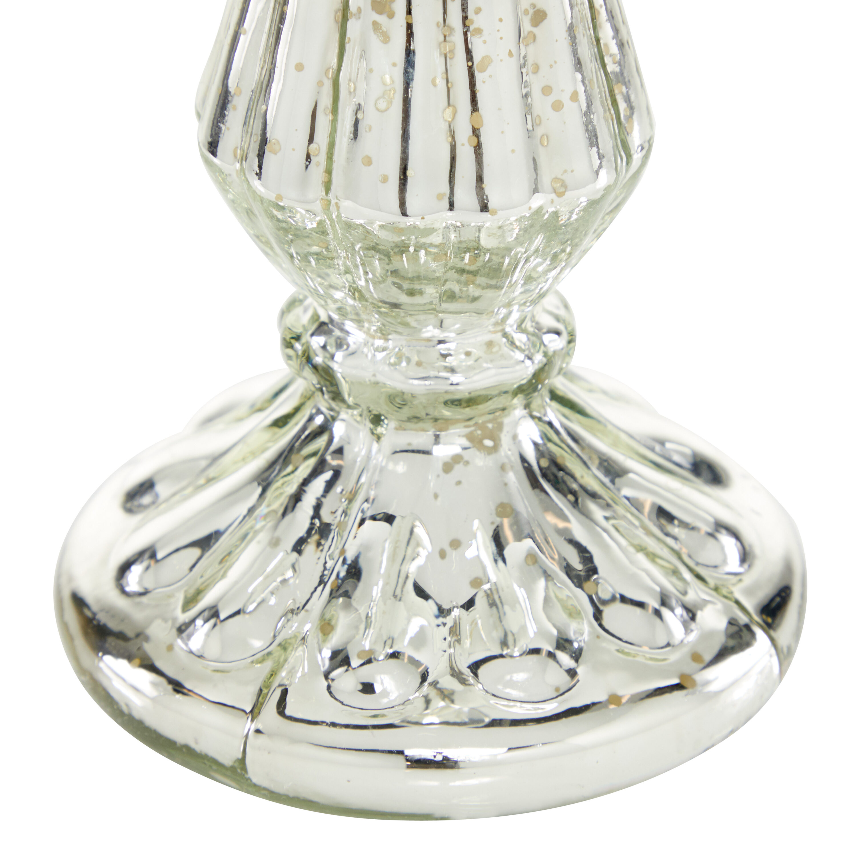 Grayson Lane 1 Candle Glass Hurricane Candle Holder in the Candle Holders  department at
