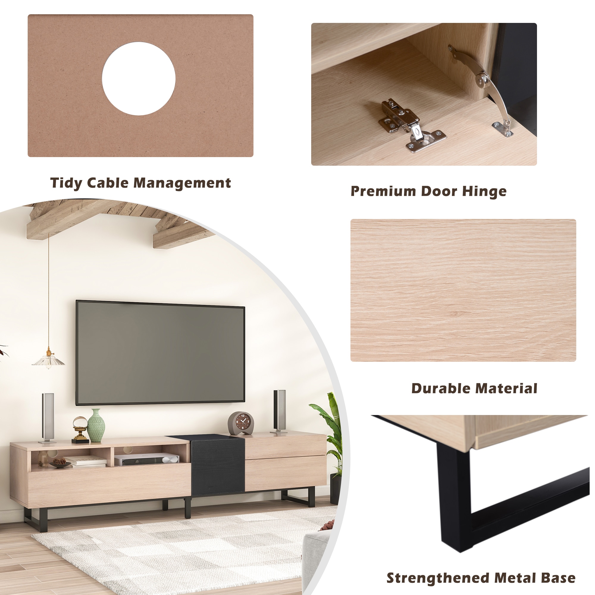 JIMSMAISON JMMRSTS03-NT Tv-Stands - View #8