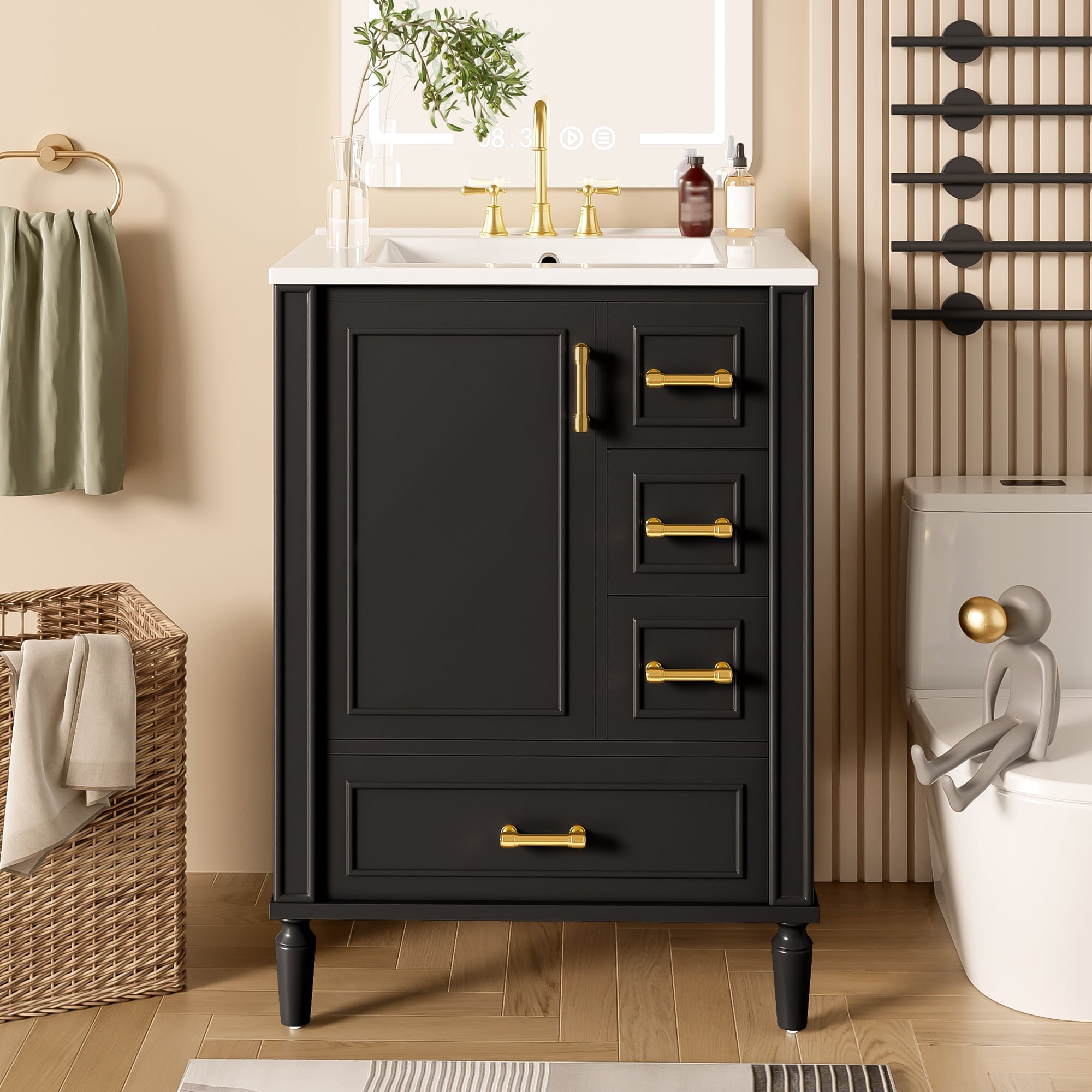 HyperDrop Cart B-6R7U8R8T1B9P Bath-Vanity-Combo - View #3
