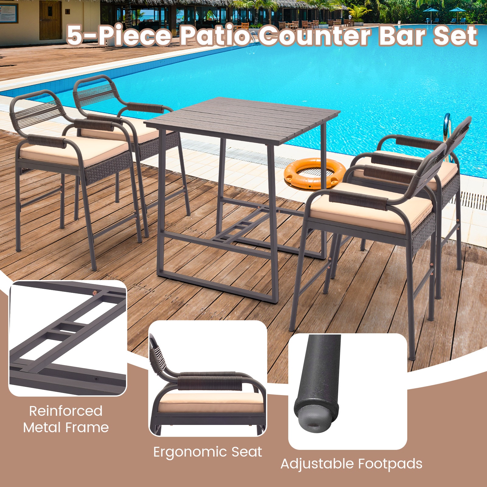 Iseryn JN51916BN Patio-Dining-Sets - View #3