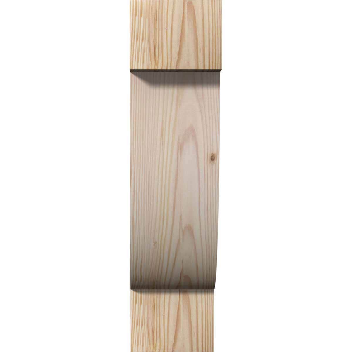 Ekena Millwork COR04X08X16ALP00RDF corbels - View #2