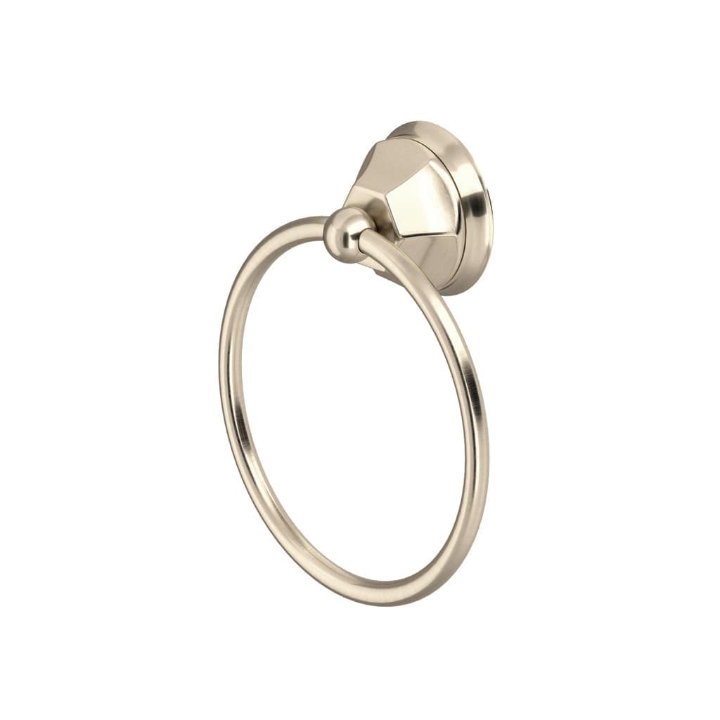 Rohl Palladian Wall Mount Towel Ring - Satin Nickel