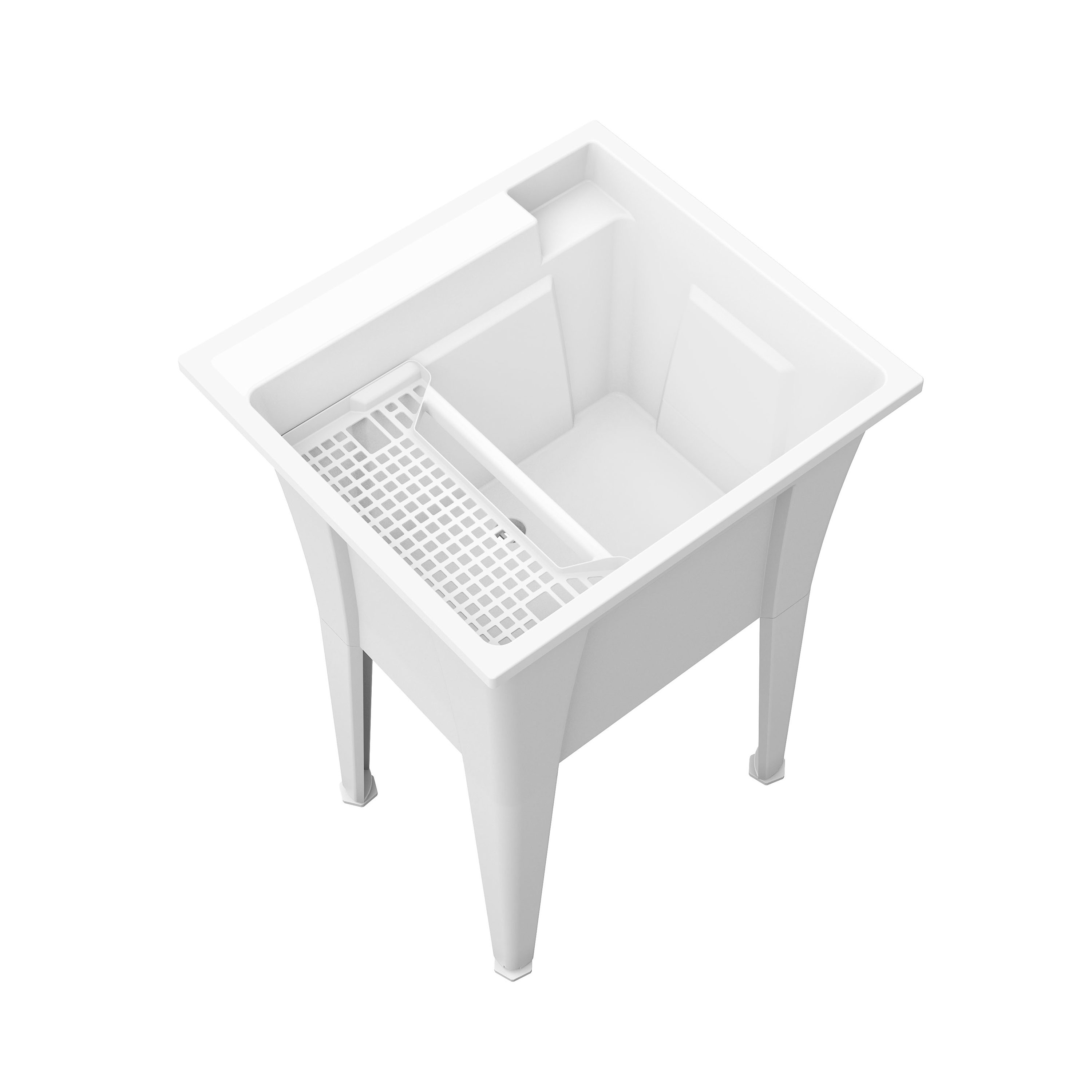RuggedTub B24W-2 Laundry-Tubs-Utility-Sinks - View #2