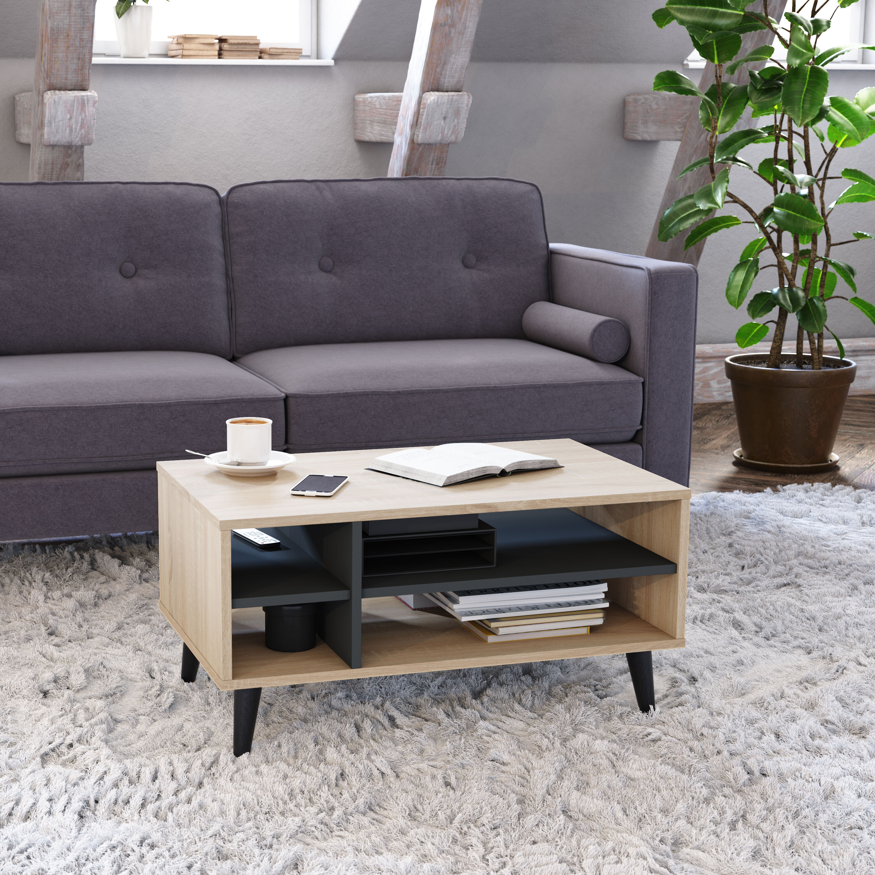 CorLiving LHW-600-C Coffee-Tables - View #2