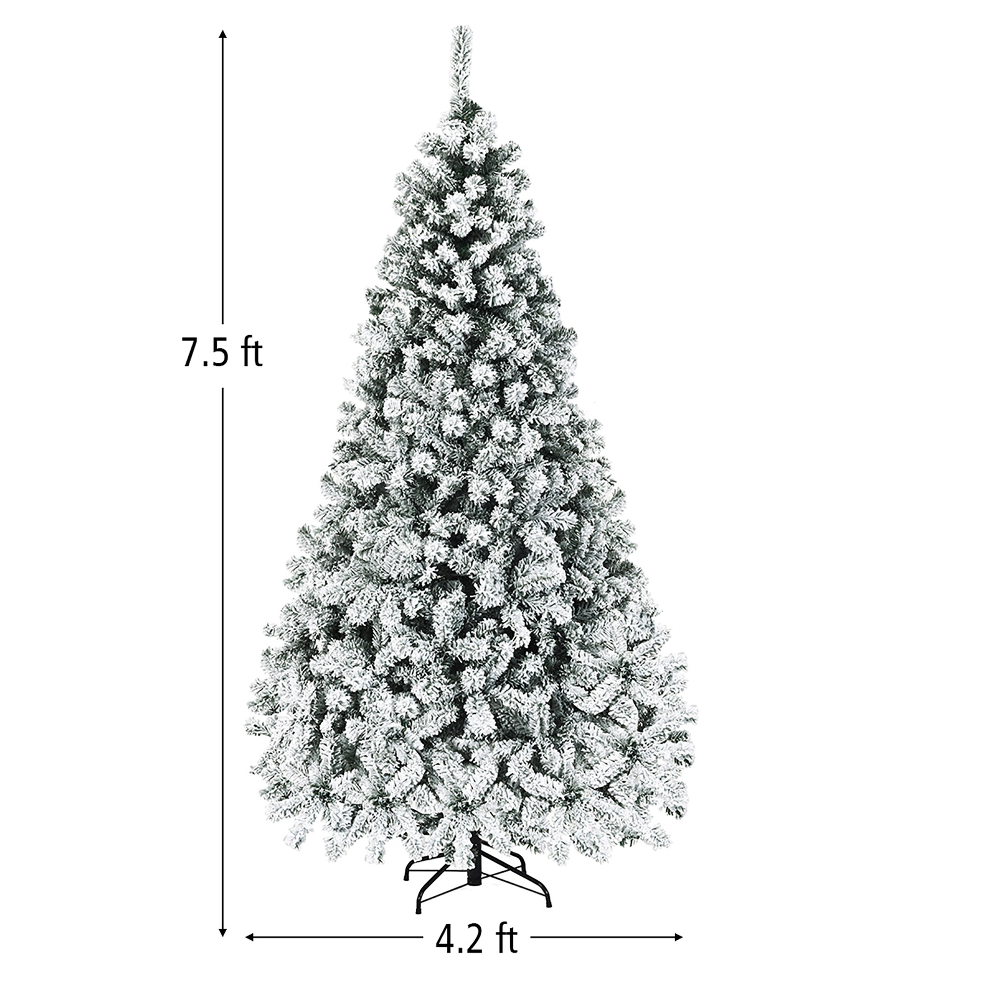 Costway CM22729 Artificial-Christmas-Trees - View #9