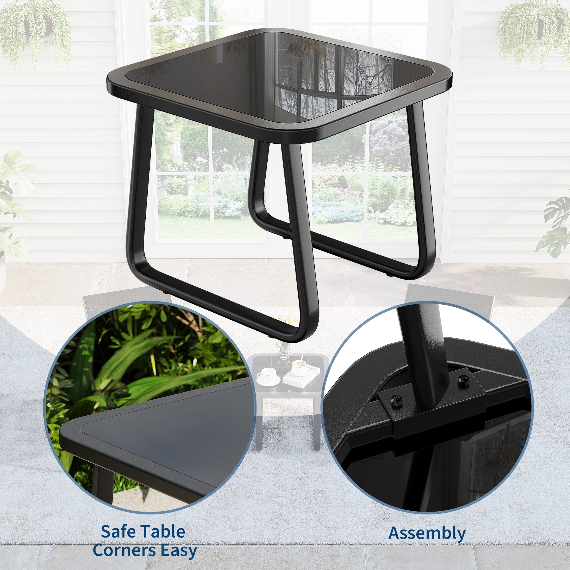 Garvee XICJF6GB6WTEPYV28CEF Patio-Dining-Sets - View #4