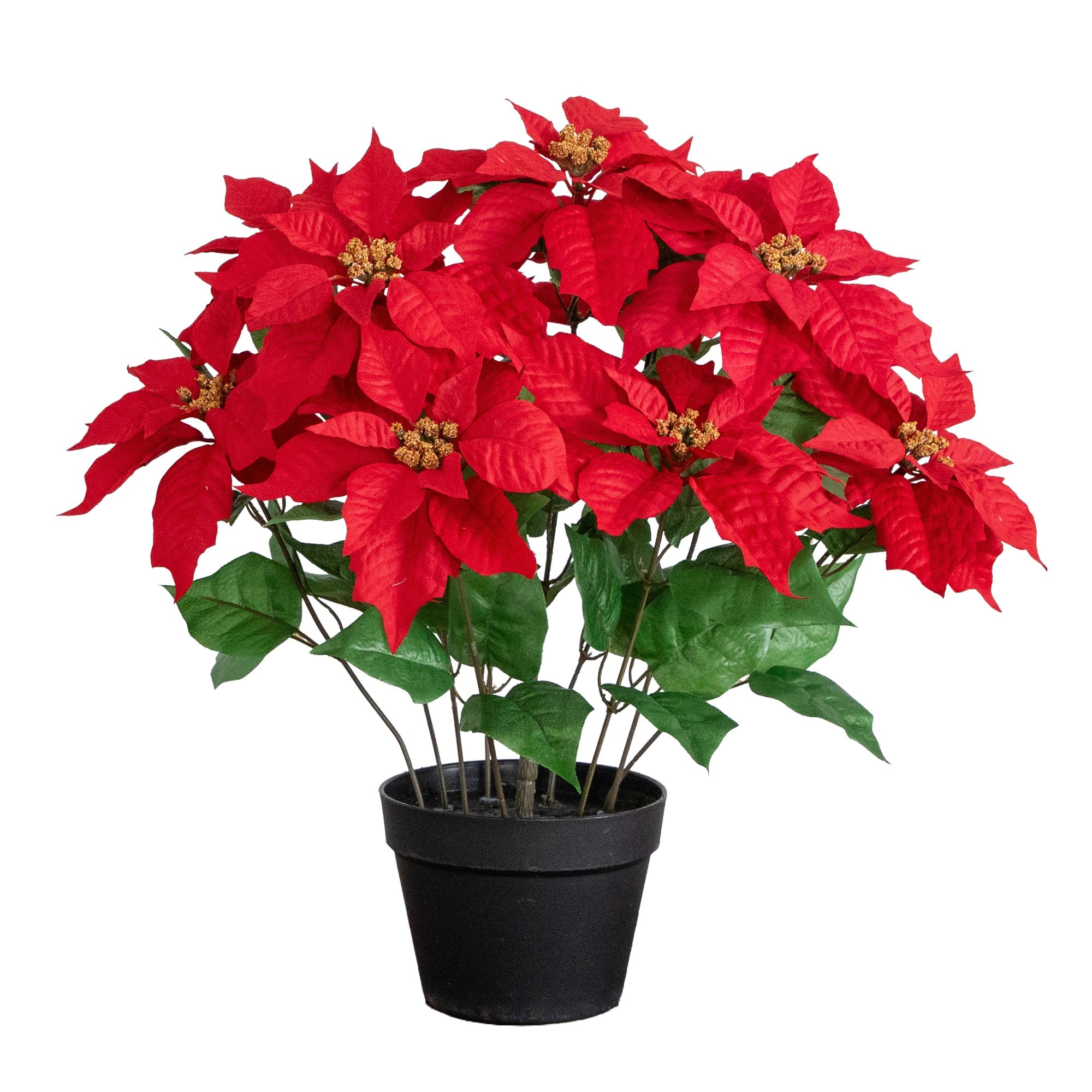 Nearly Natural 22-in Floral Christmas Floral Arrangement