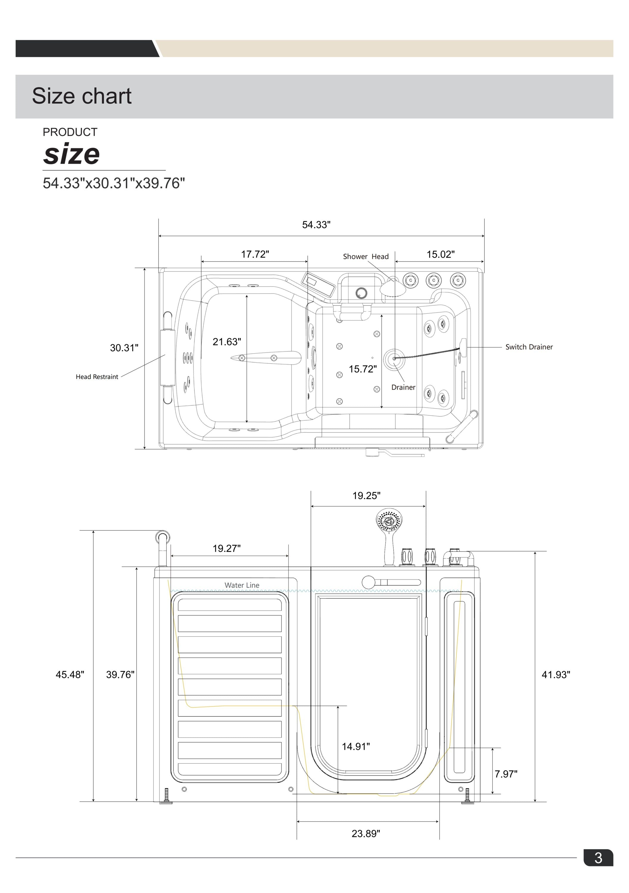 Empava EMP-54WIT08 bathtubs - View #15