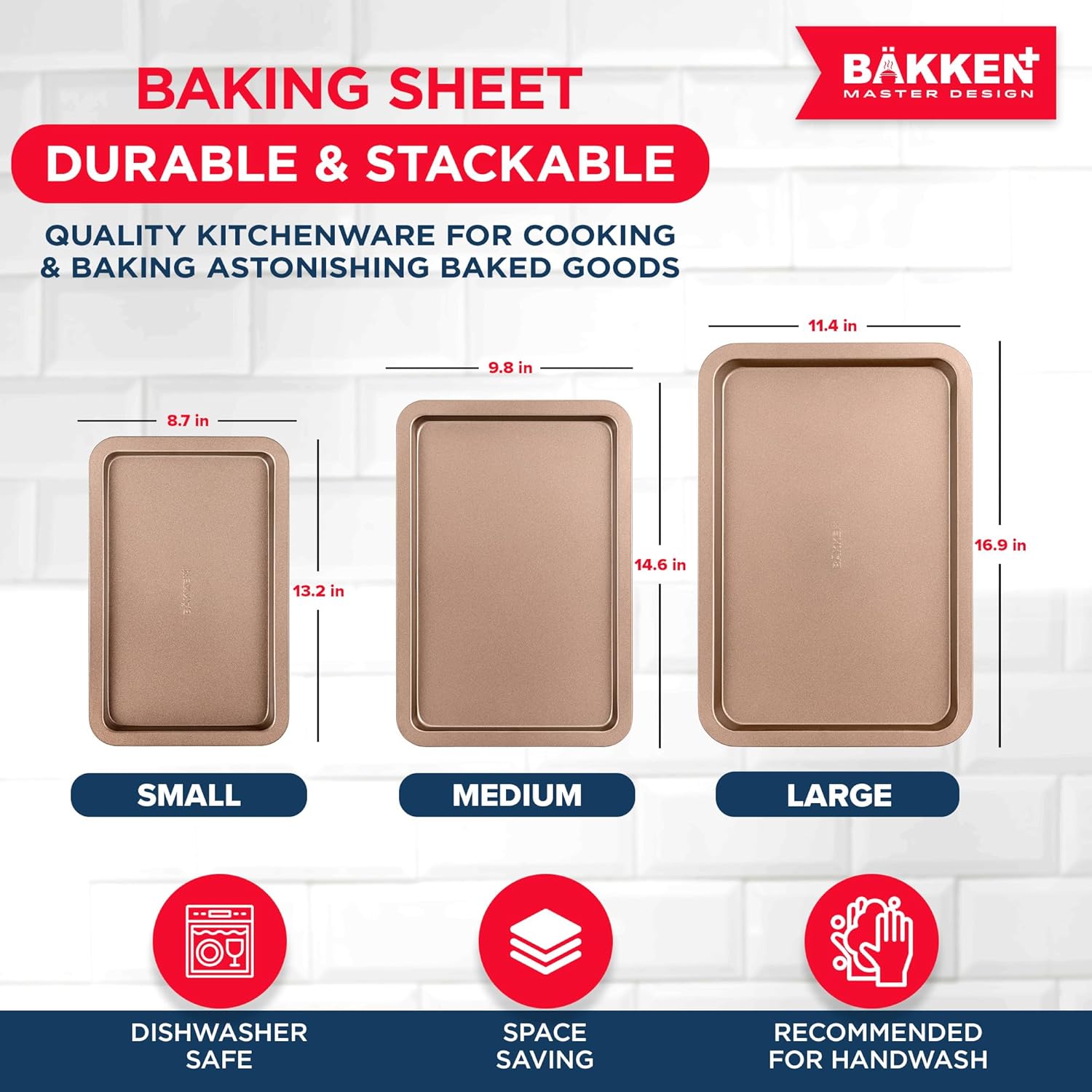 Bakken Swiss BAKBK3PCBRW Cooking-Pans-Skillets - View #2