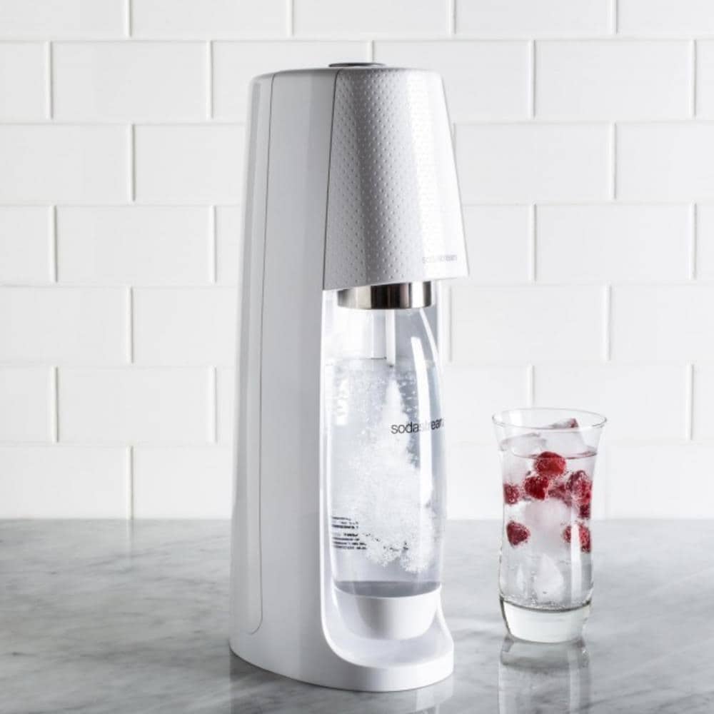 White SodaStream Fizzi Sparkling Water Maker Carbonator Not Included 